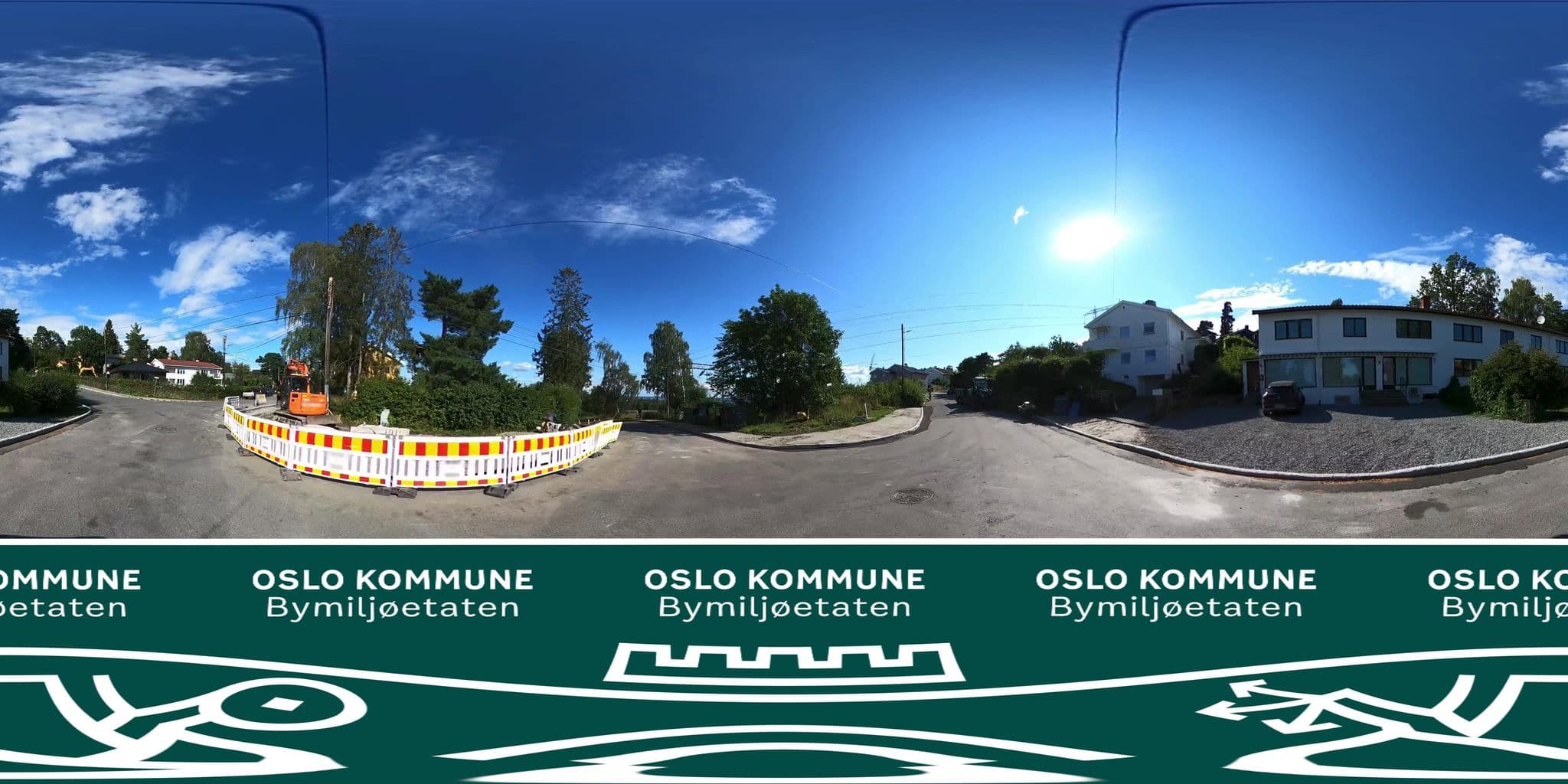 Street view near Montebello Guesthouse, Sjølyststranda — © BYM_OlaJuulHolm (CC BY-SA · Mapillary)