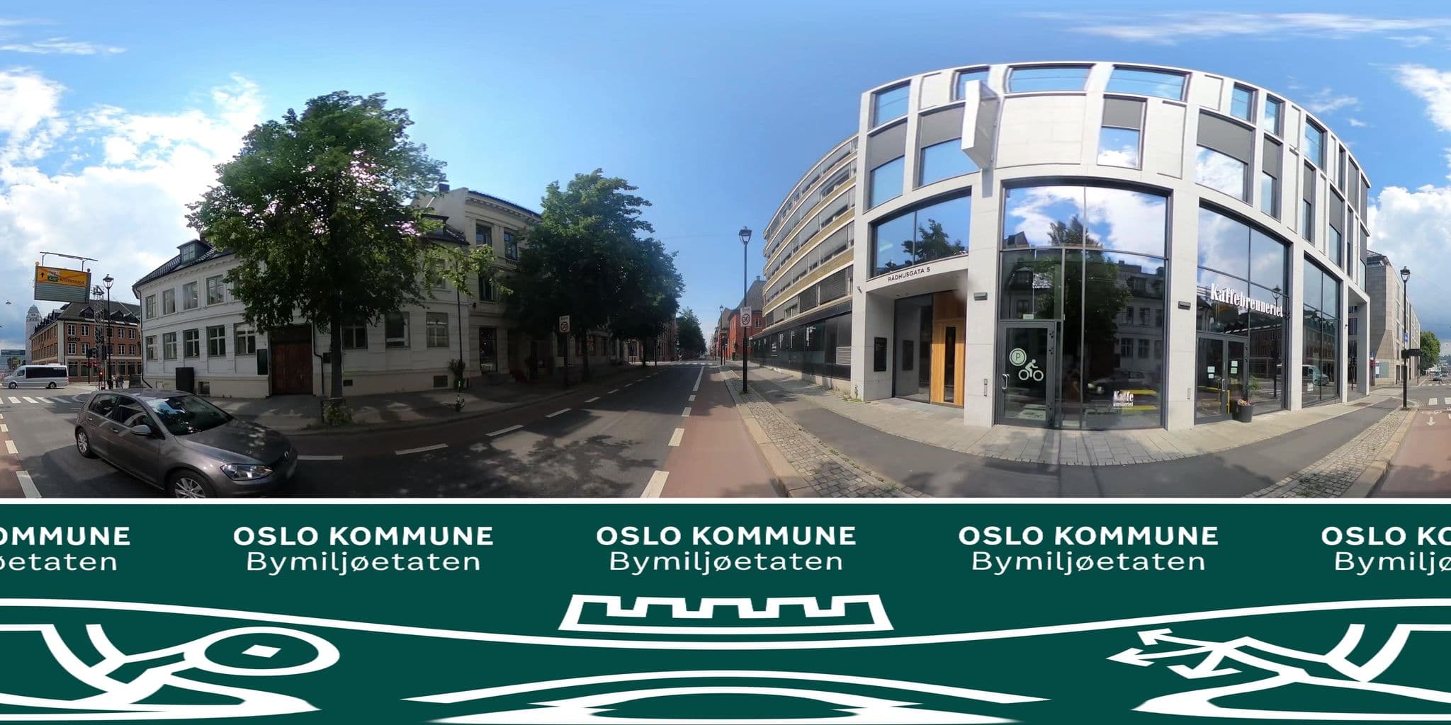 Street view near Nordic Host - Dronningens Gate 12, Oslo — © BYM_OlaJuulHolm (CC BY-SA · Mapillary)