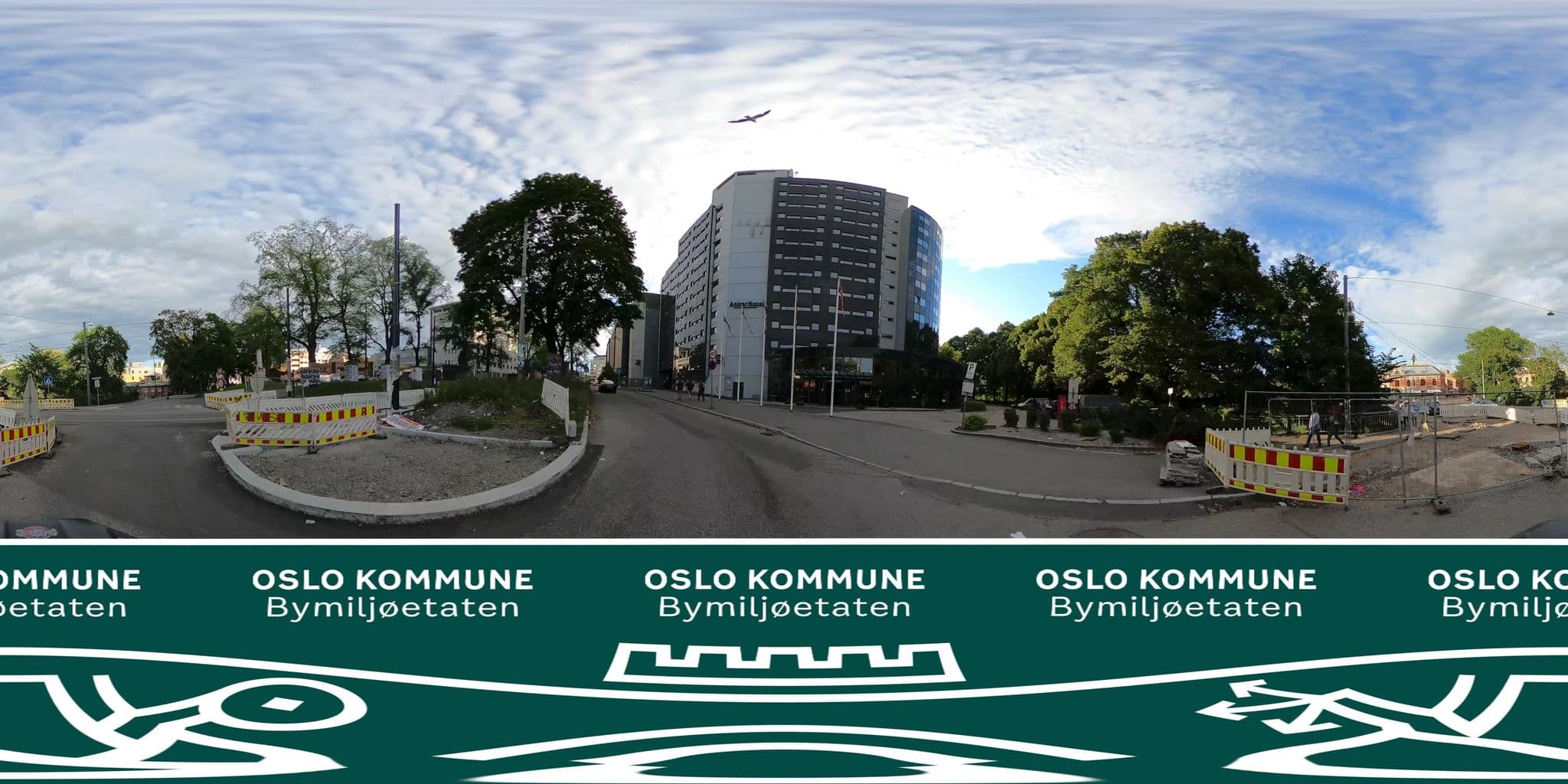 Street view near Anker Hotel, Oslo — © BYM_OlaJuulHolm (CC BY-SA · Mapillary)
