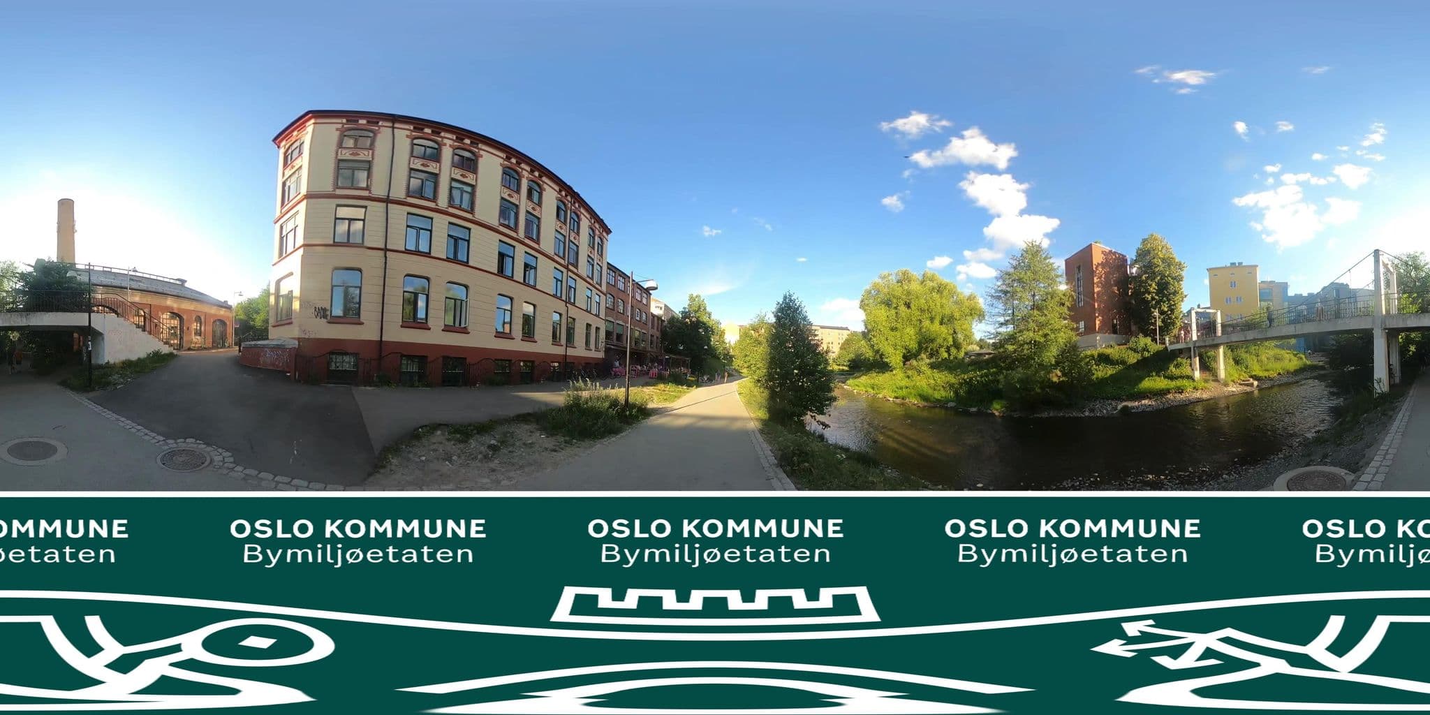 Street view near Chateau Apartments, Oslo — © BYM_OlaJuulHolm (CC BY-SA · Mapillary)