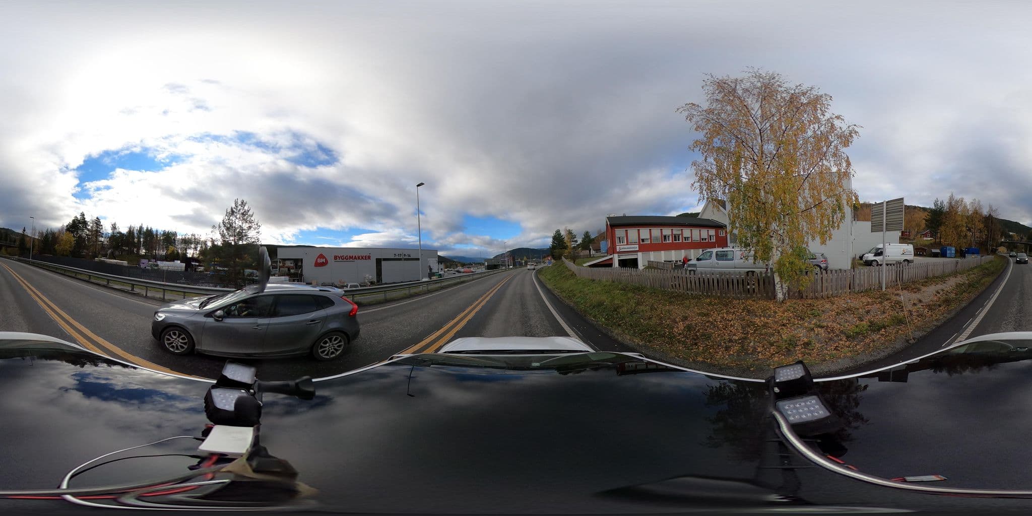 Street view near Leira Pensjonat Sonja Strand Kristiansen, Fagernes — © catoandersen (CC BY-SA · Mapillary)