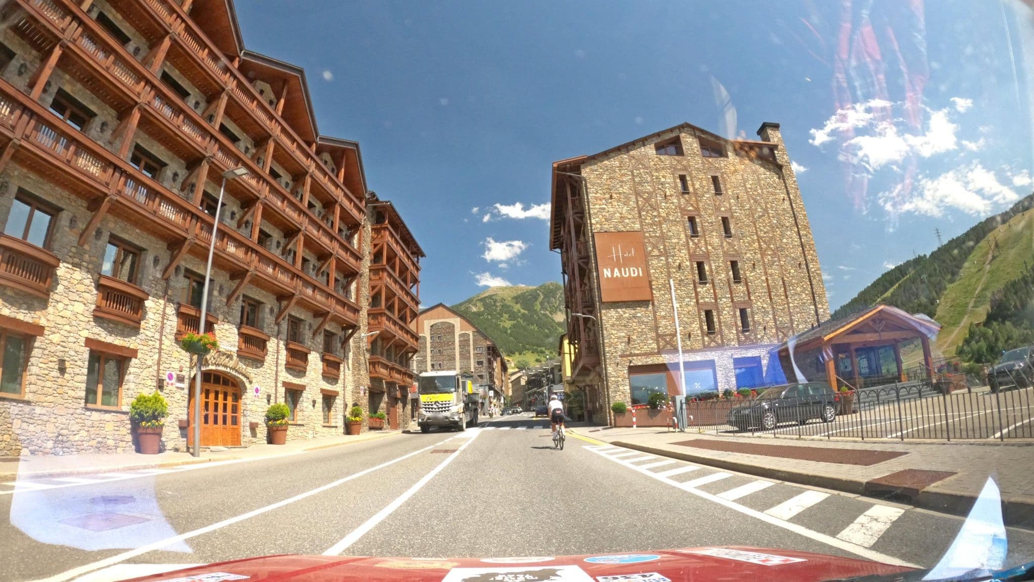 Street view near Hotel Naudí, El Tarter — © masterofnoroad (CC BY-SA · Mapillary)
