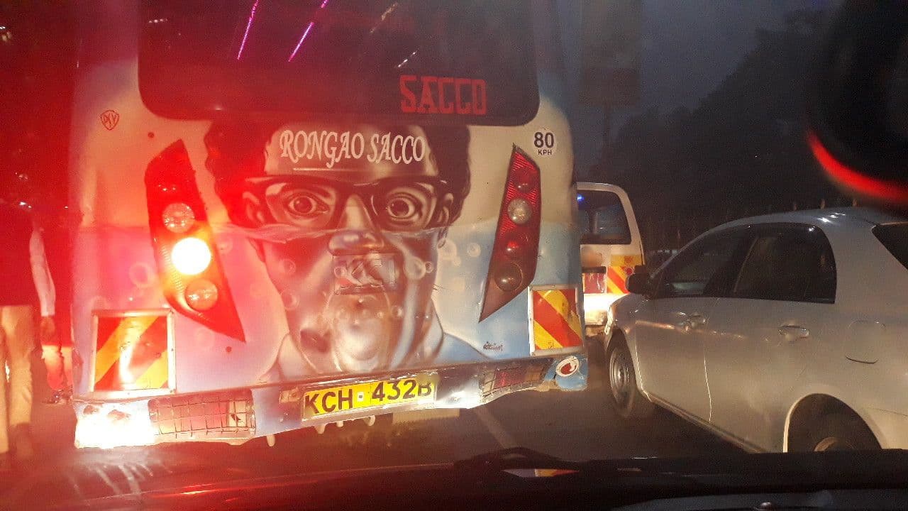 Street view near Sopa Lodge, Nairobi — © reggie (CC BY-SA · Mapillary)