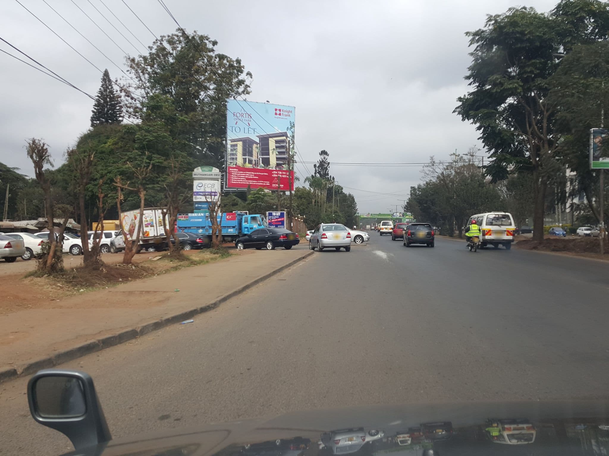 Street view near Desmond Tutu Guest House and Conference Centre, Nairobi — © roadroid (CC BY-SA · Mapillary)