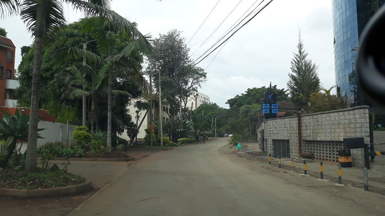 Street view near Royal Orchid Azure, Nairobi — © reggie (CC BY-SA · Mapillary)