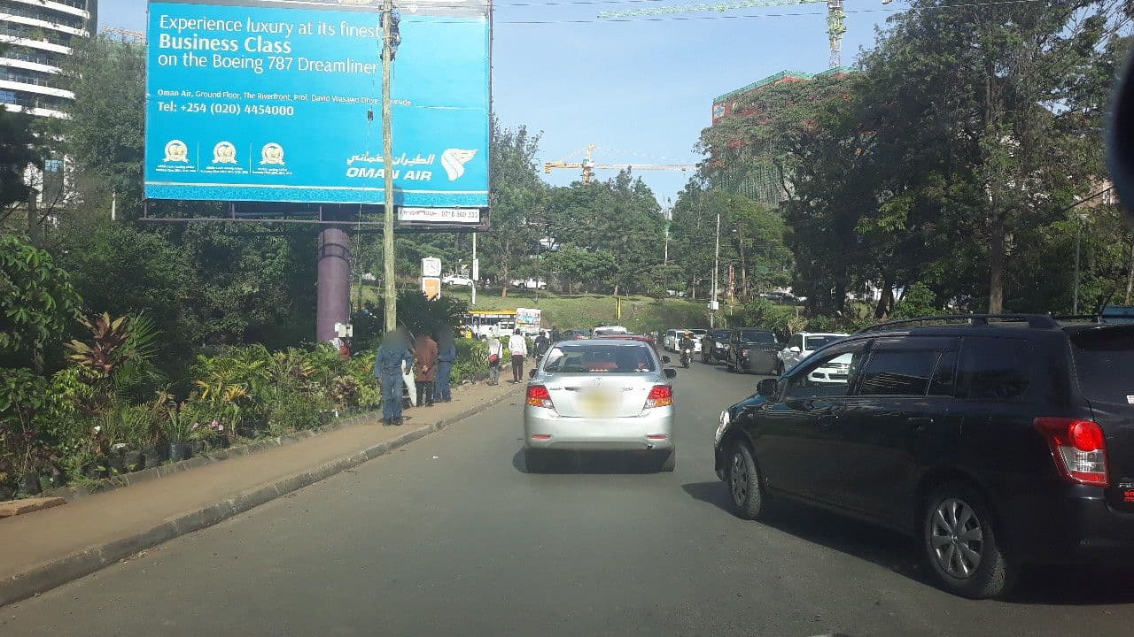 Street view near Landmark Hotel Nairobi, Nairobi — © reggie (CC BY-SA · Mapillary)