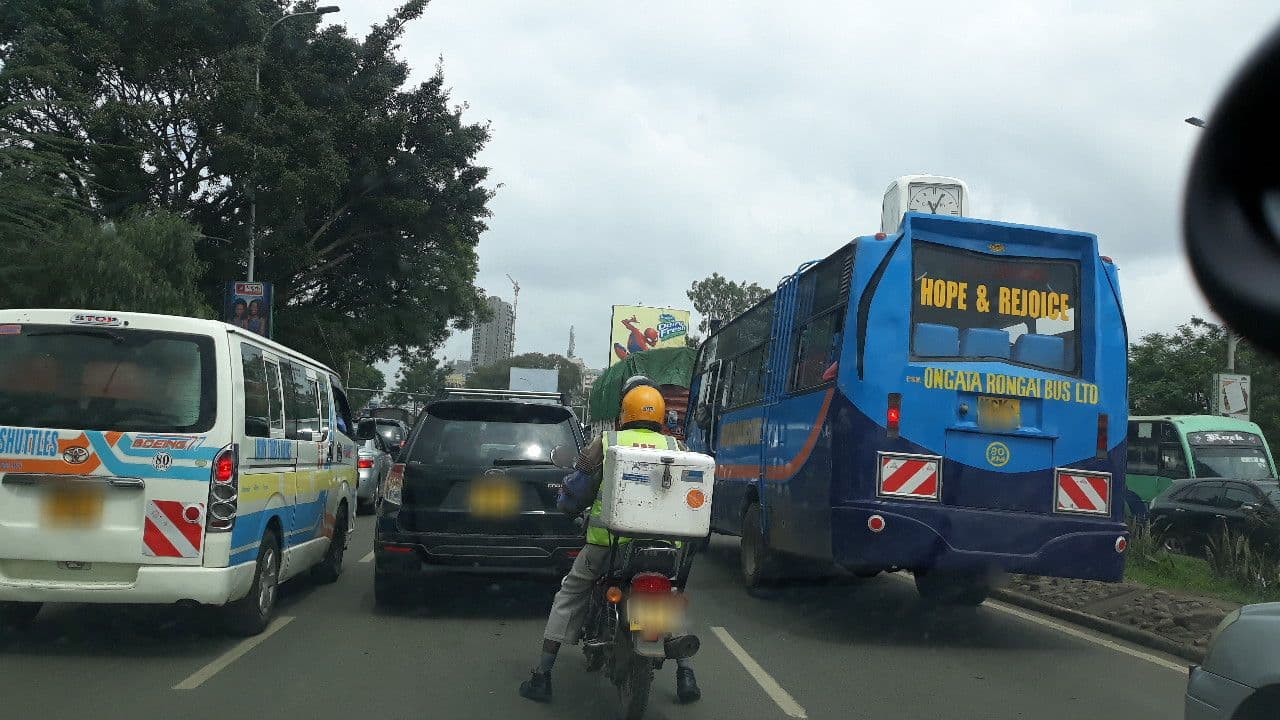 Street view near Panari sky hotel, Nairobi — © reggie (CC BY-SA · Mapillary)
