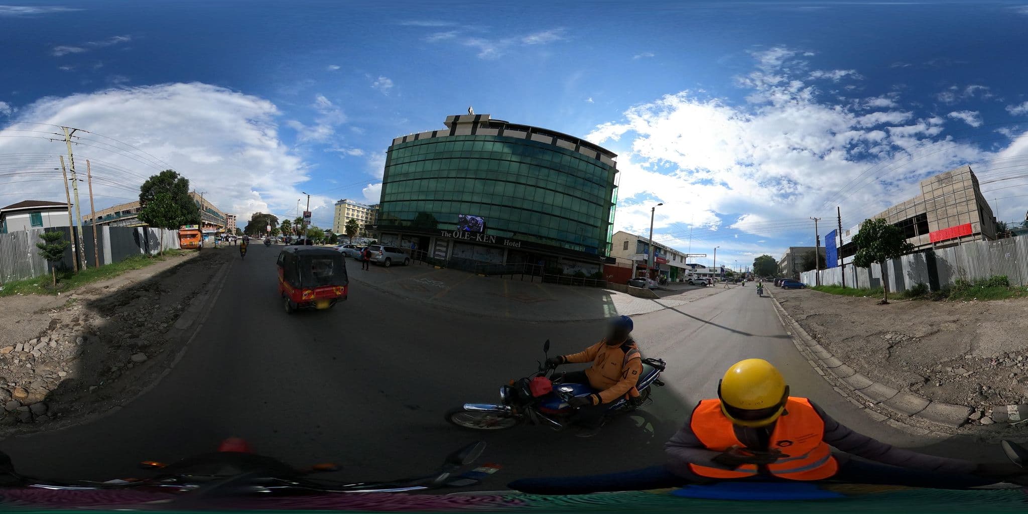 Street view near The Ole Ken Hotel, Nakuru — © danbomett (CC BY-SA · Mapillary)