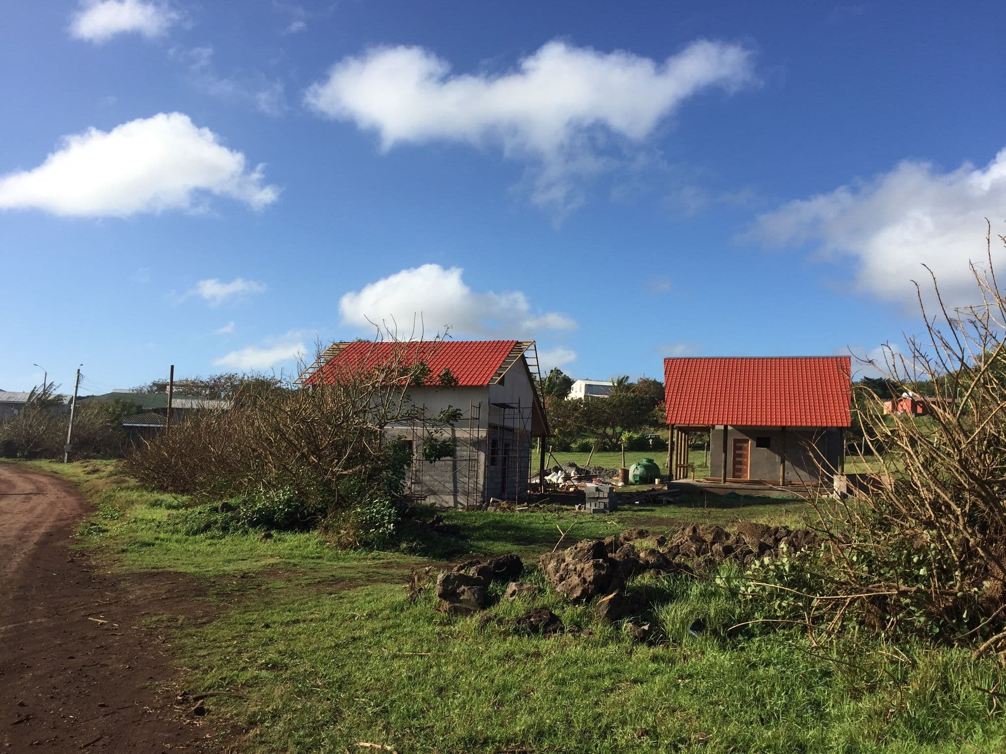 Street view near Hare Swiss, Hanga Roa — © lyonwj (CC BY-SA · Mapillary)