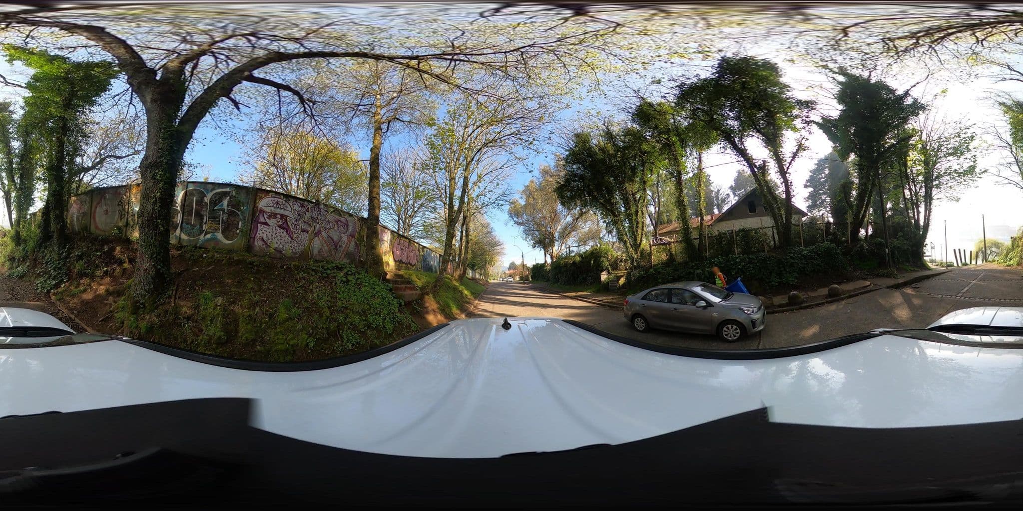 Street view near Hostal del Muelle, Valdivia — © Transporte_DSS (CC BY-SA · Mapillary)