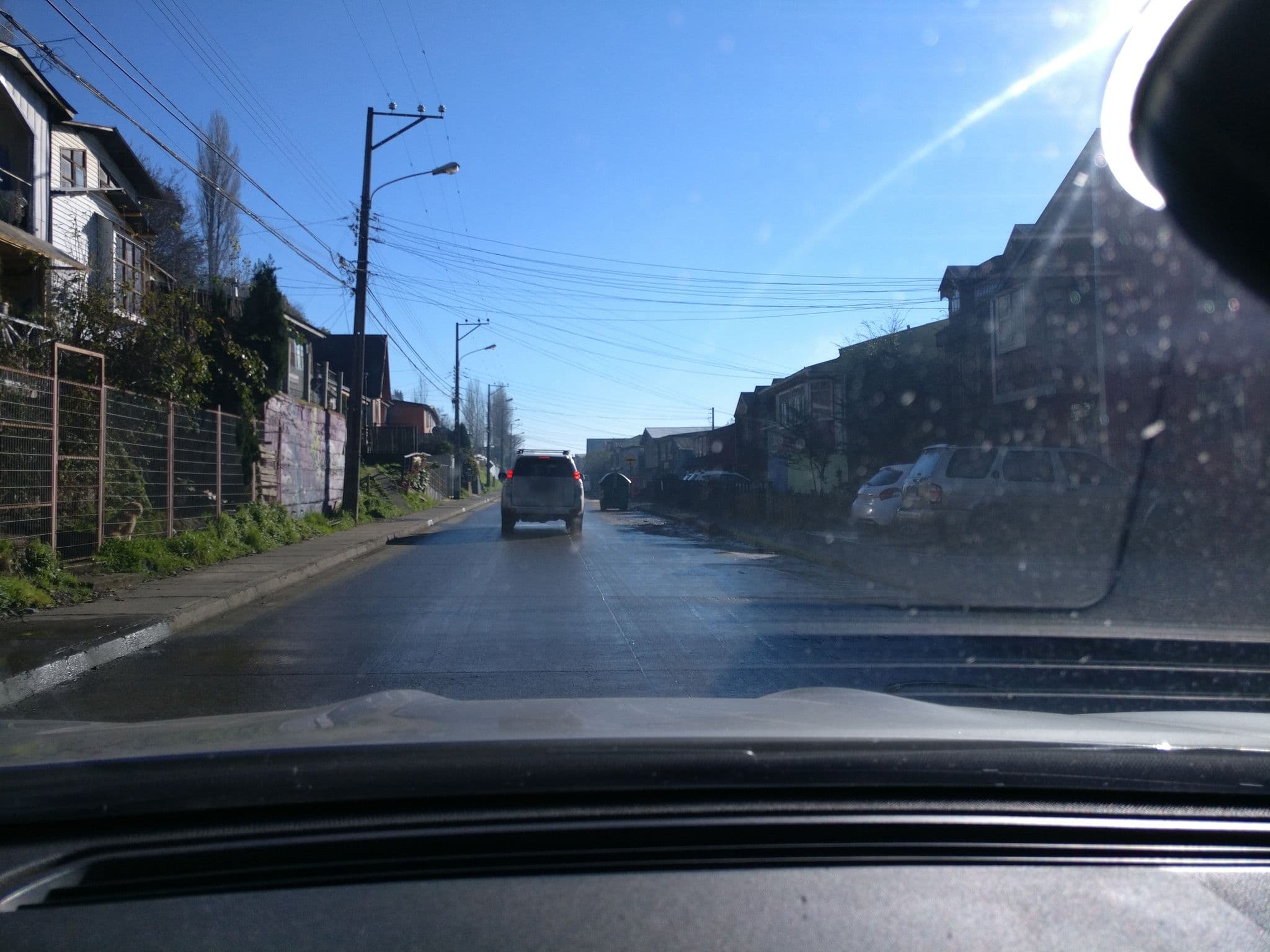 Street view near Palafito Cahuelche, Castro — © felipeeugenio (CC BY-SA · Mapillary)