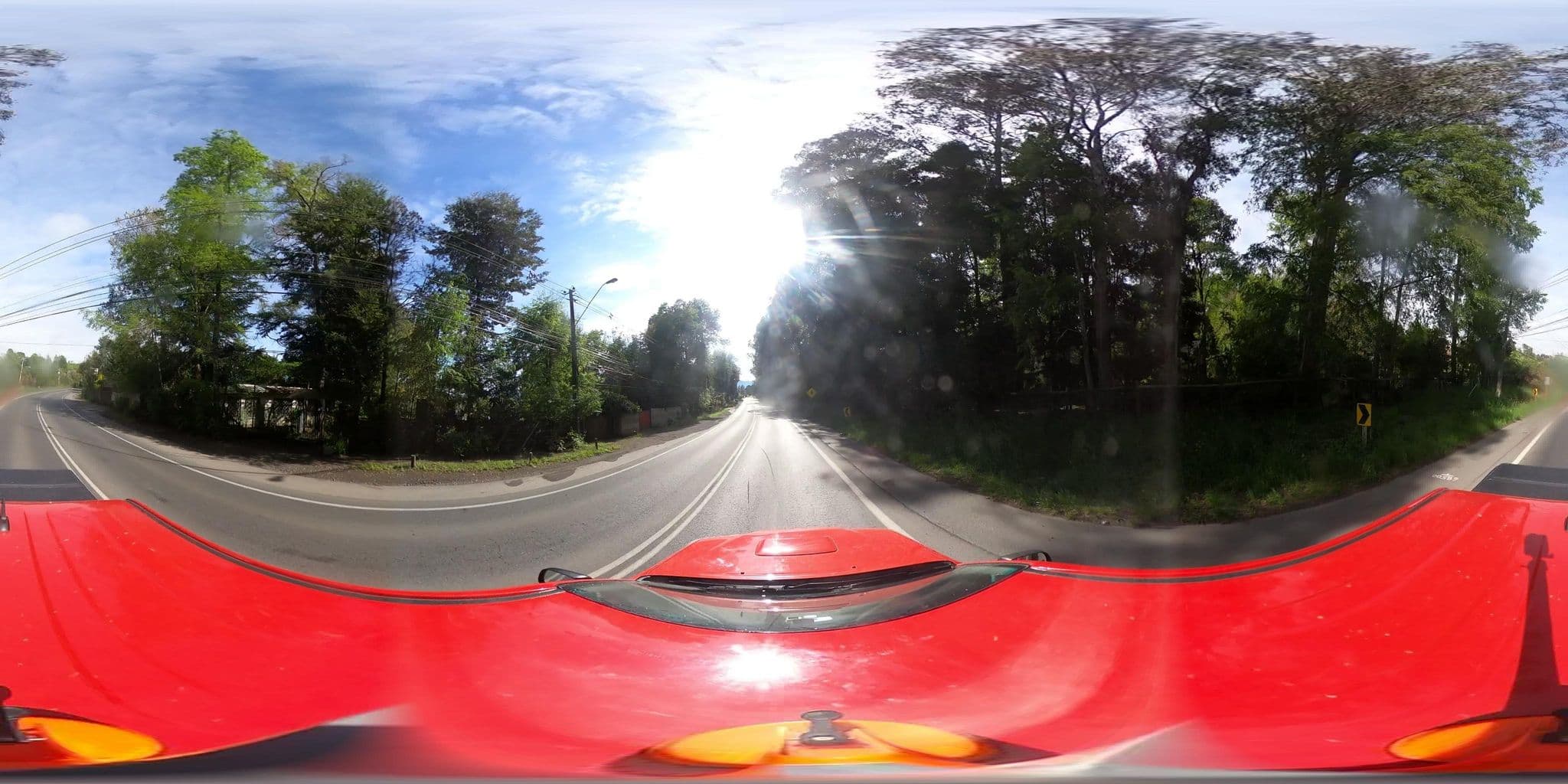 Street view near Cabaña Pucón Lafquen, Pucón — © SolutivaSistemas (CC BY-SA · Mapillary)