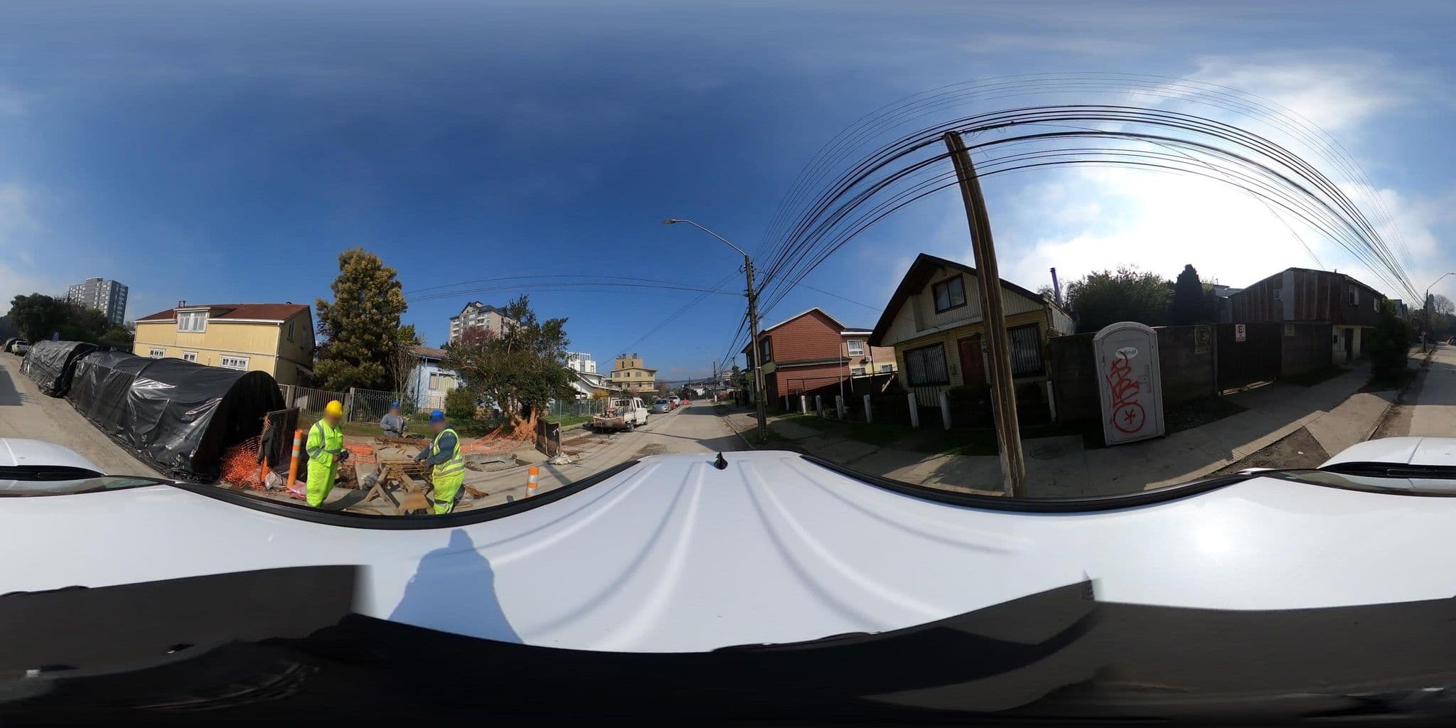 Street view near Cabañas El Galeon, Valdivia — © Transporte_DSS (CC BY-SA · Mapillary)