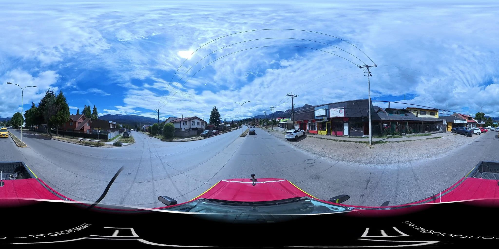Street view near Cabañas El Mirador, Coyhaique — © contactoacve (CC BY-SA · Mapillary)
