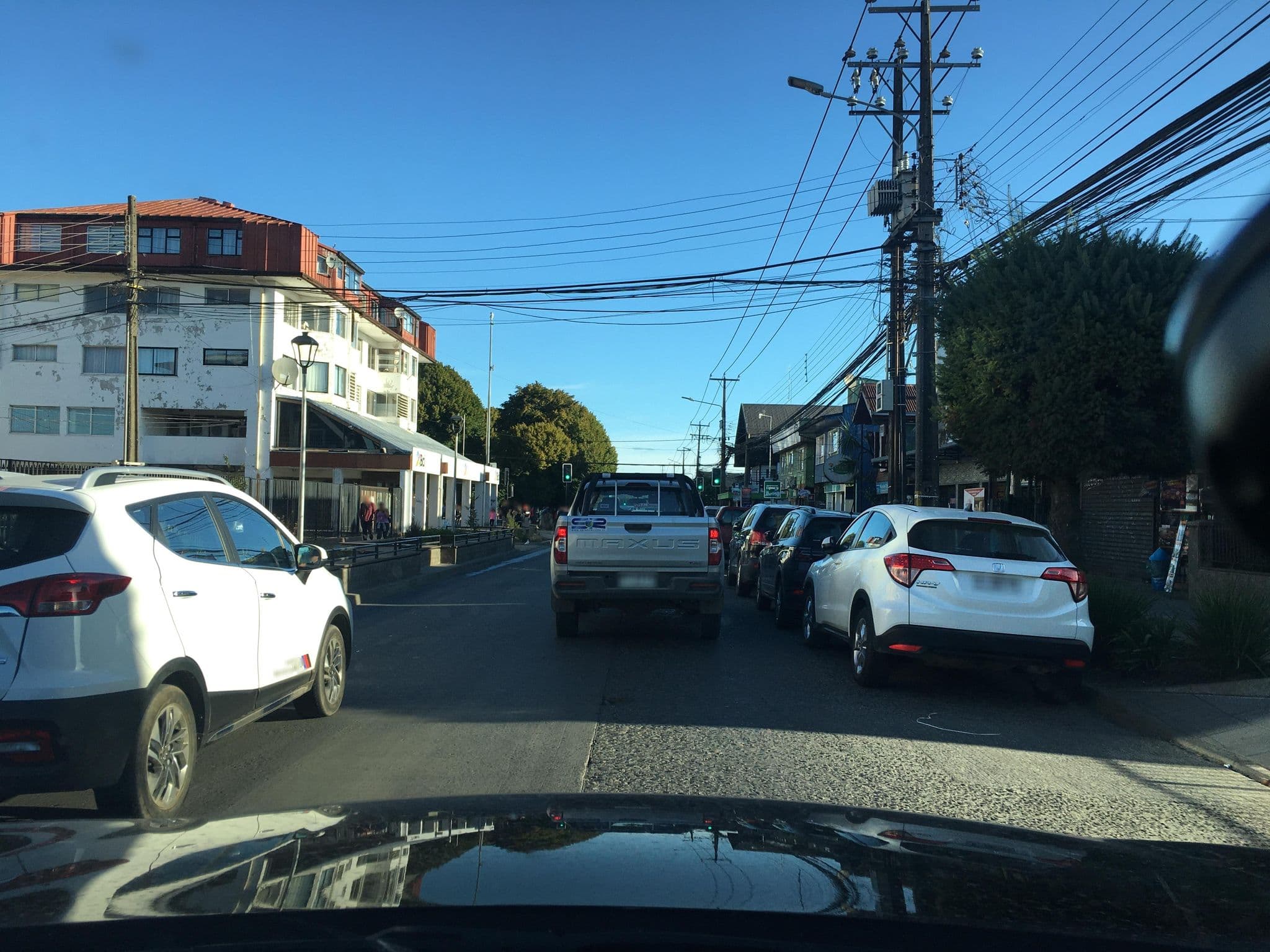 Street view near Cabañas Plaza Castro Lodge, Castro — © ariellopez (CC BY-SA · Mapillary)