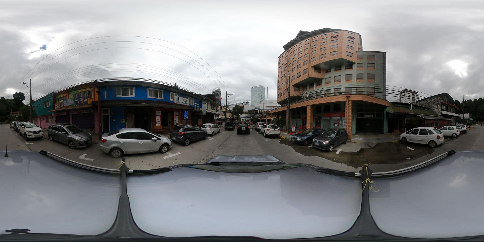 Street view near Hostal Millantu, Puerto Montt — © felipeeugenio (CC BY-SA · Mapillary)