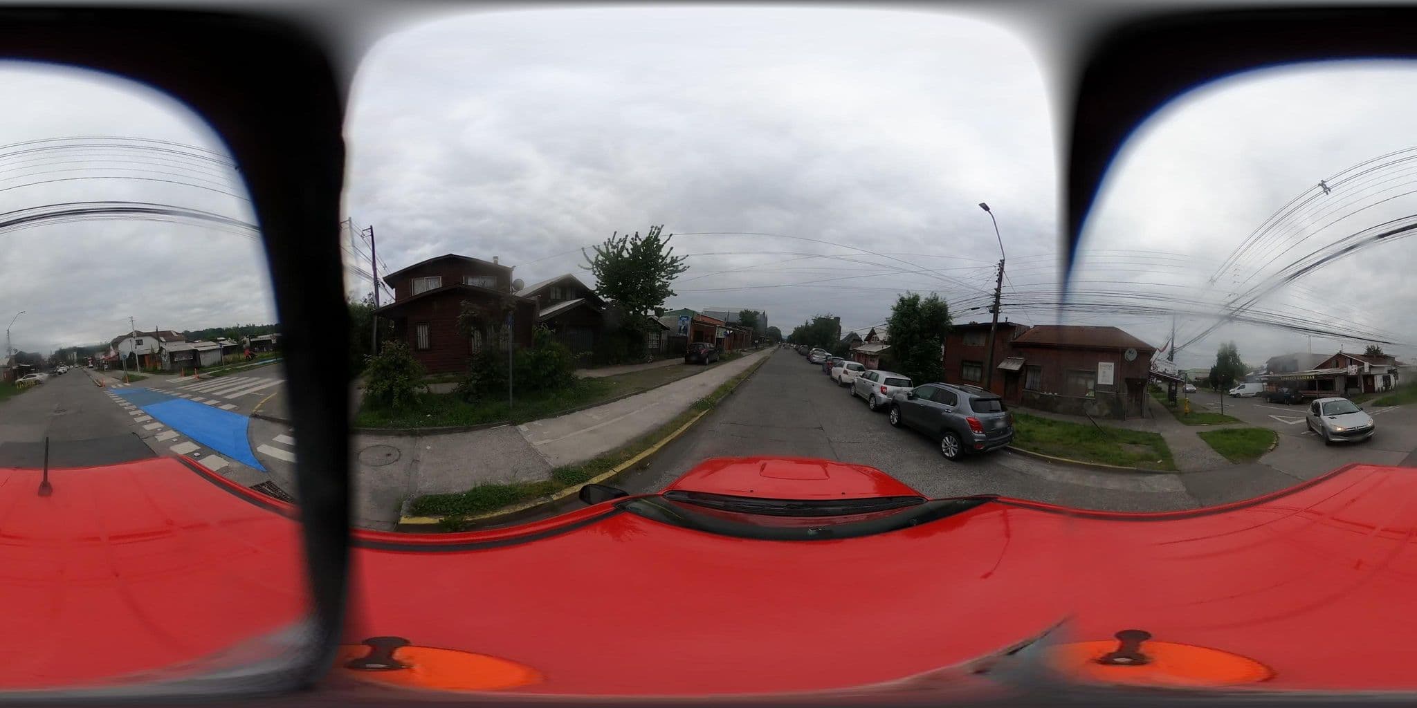 Street view near Hostal El Profesor, Villarrica — © SolutivaSistemas (CC BY-SA · Mapillary)