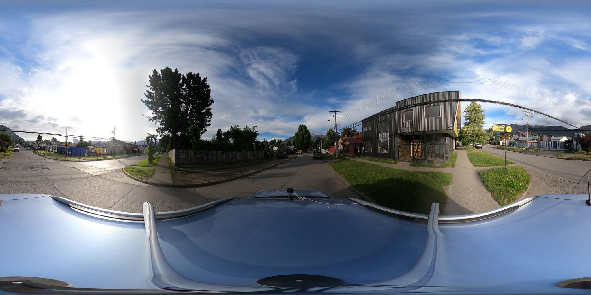Street view near Hostal Bón, Coyhaique — © Kaart_Local (CC BY-SA · Mapillary)