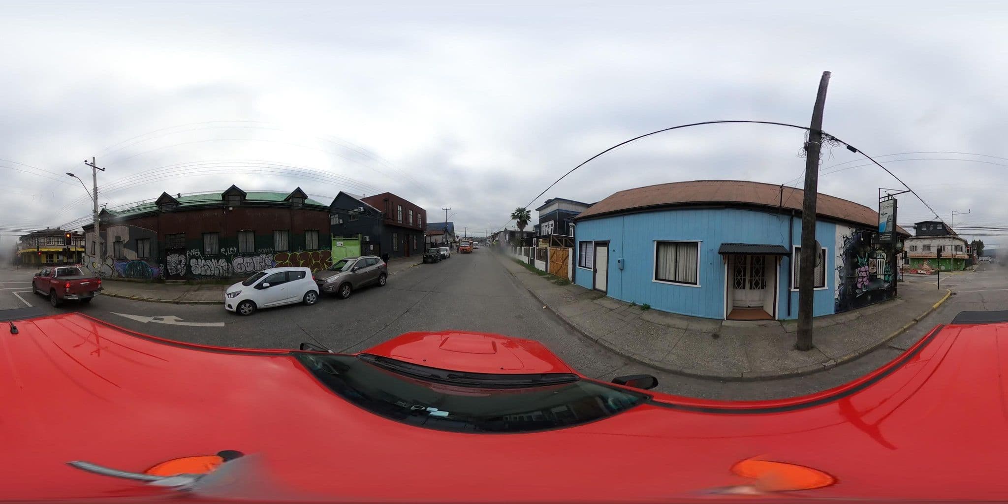 Street view near Hospedaje BBB, Valdivia — © SolutivaSistemas (CC BY-SA · Mapillary)