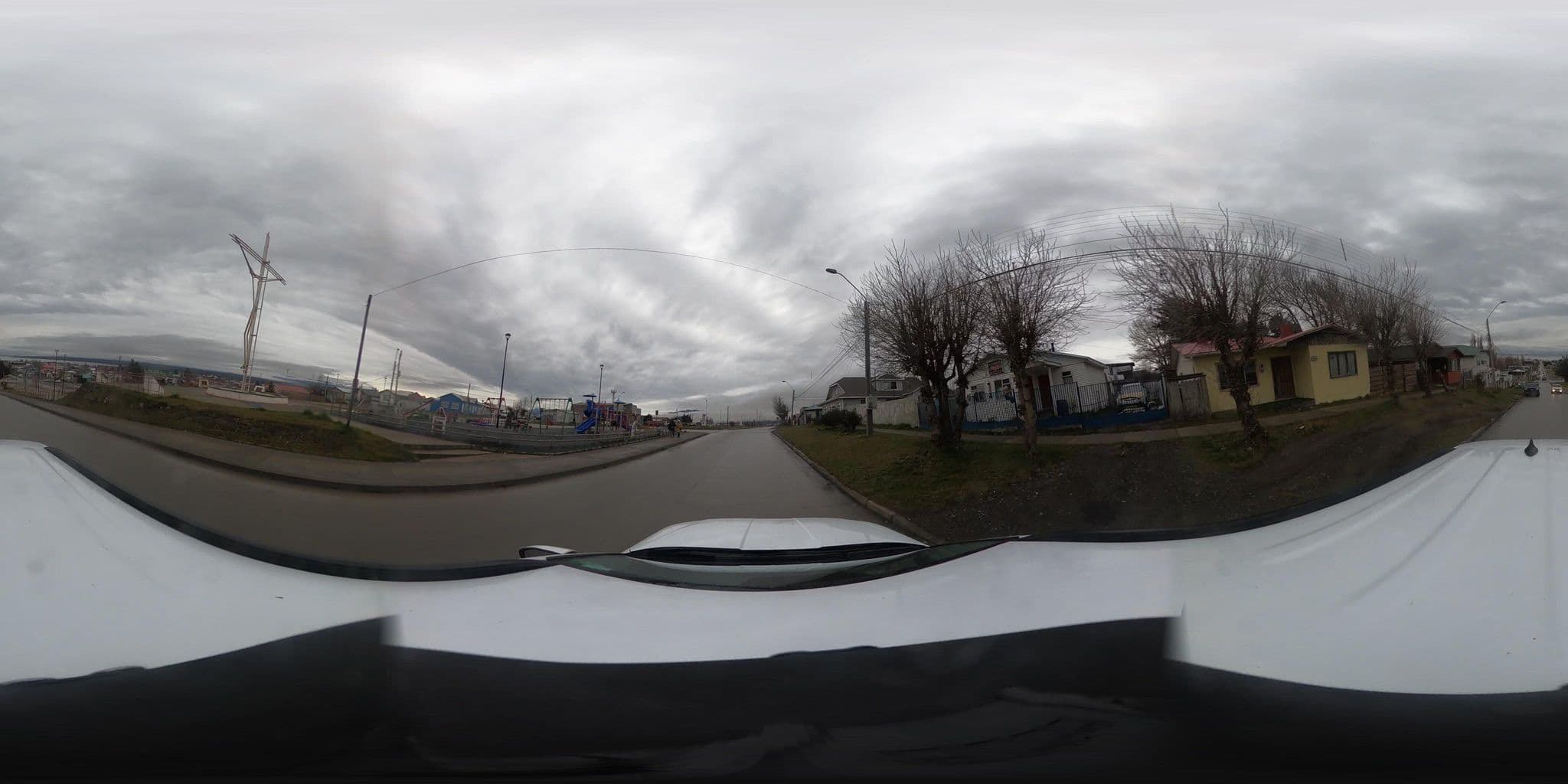 Street view near Hostal Trumau, Puerto Natales — © Transporte_DSS (CC BY-SA · Mapillary)