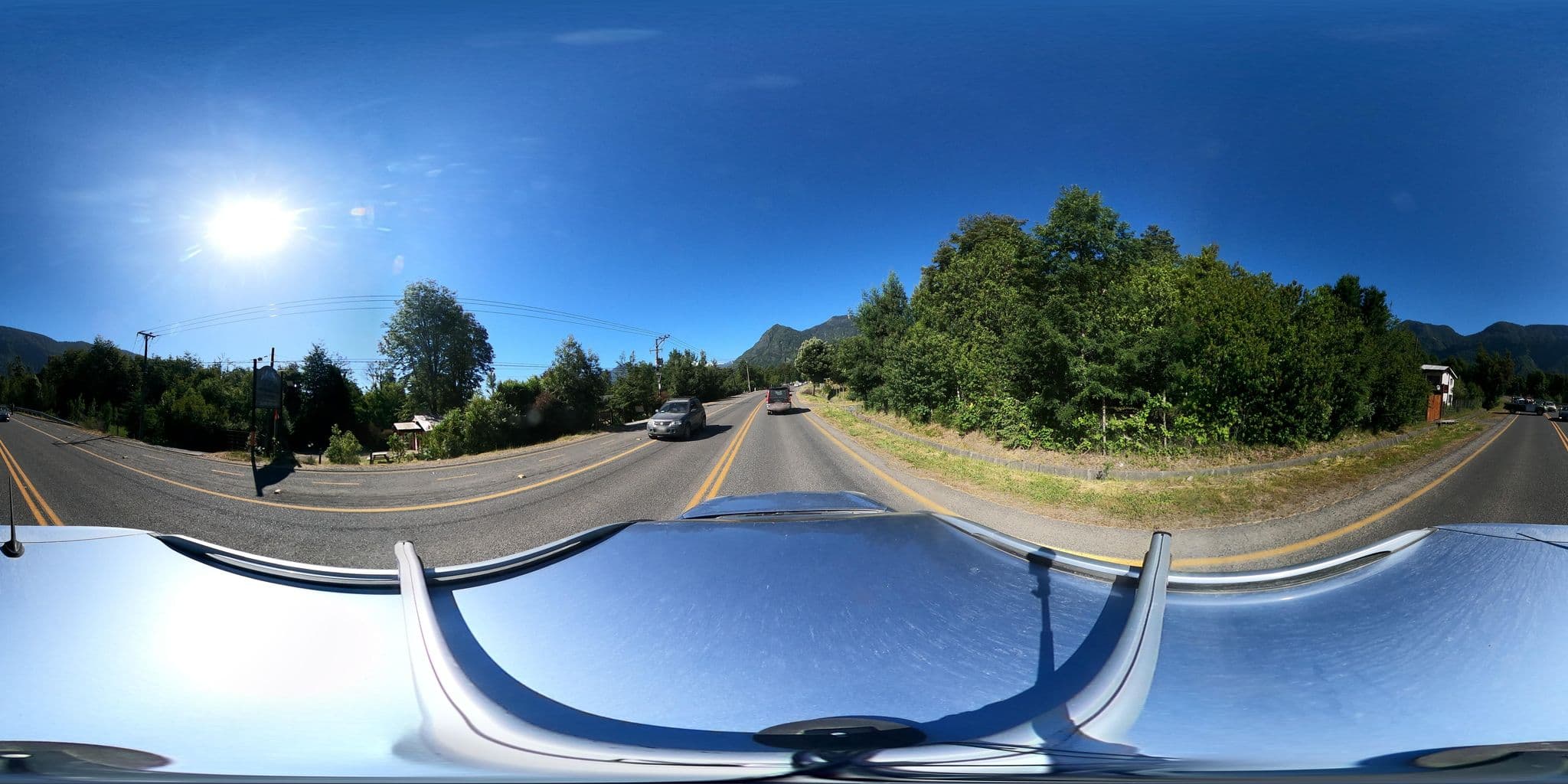 Street view near Cabañas Entre Montañas, Panguipulli — © Kaart_Local (CC BY-SA · Mapillary)