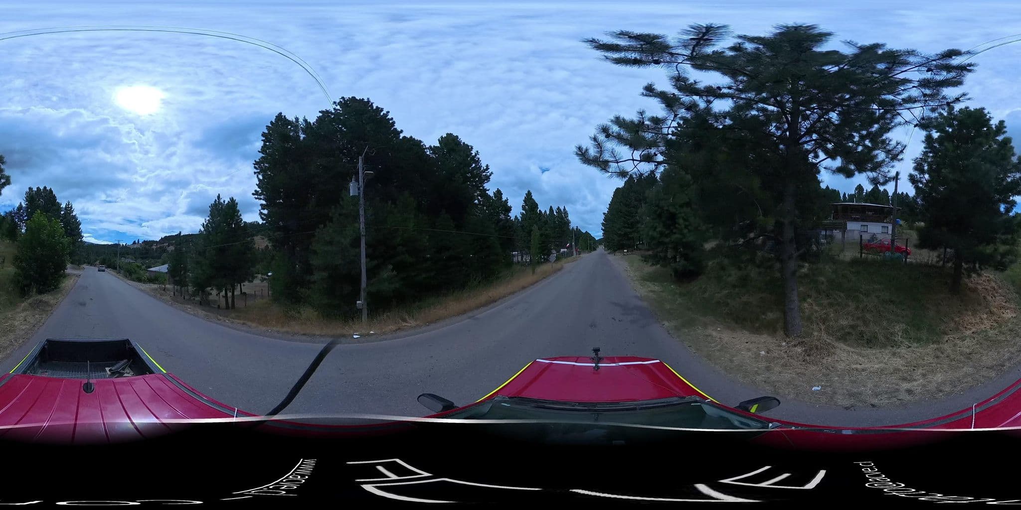 Street view near Casa Container, Coyhaique — © contactoacve (CC BY-SA · Mapillary)