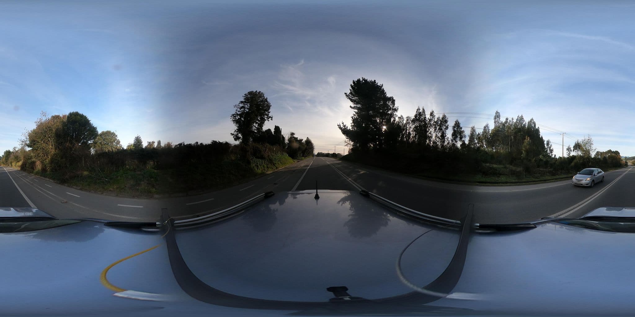 Street view near Hostal Fundo El Mirador, Puerto Varas — © felipeeugenio (CC BY-SA · Mapillary)