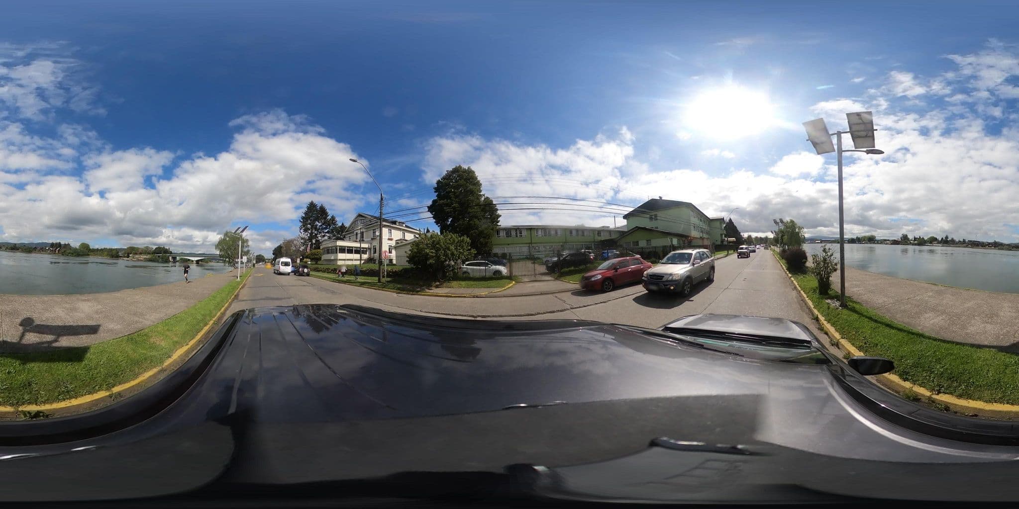 Street view near Casa De Huespedes IV DE., Valdivia, Valdivia — © Transporte_DSS (CC BY-SA · Mapillary)