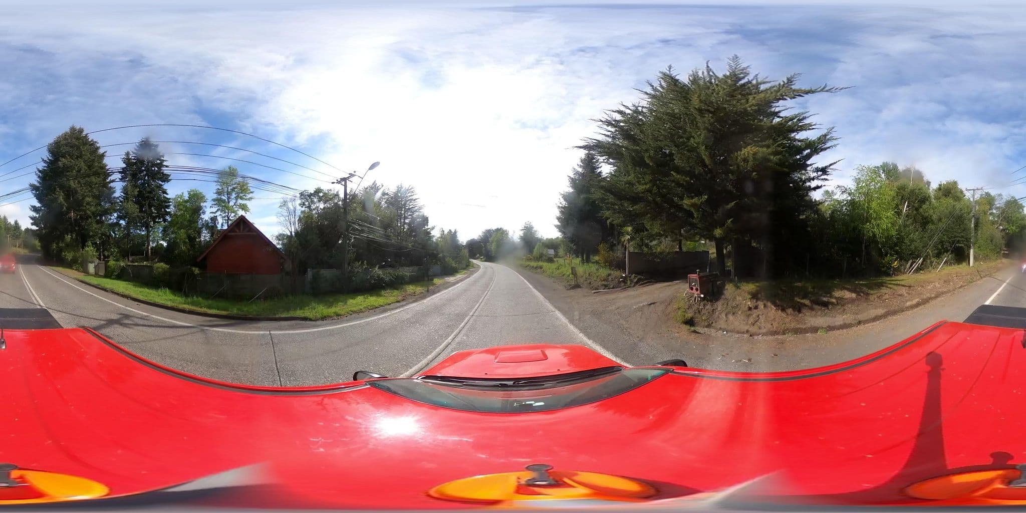 Street view near Cabañas Patagonia Lefun, Villarrica — © SolutivaSistemas (CC BY-SA · Mapillary)