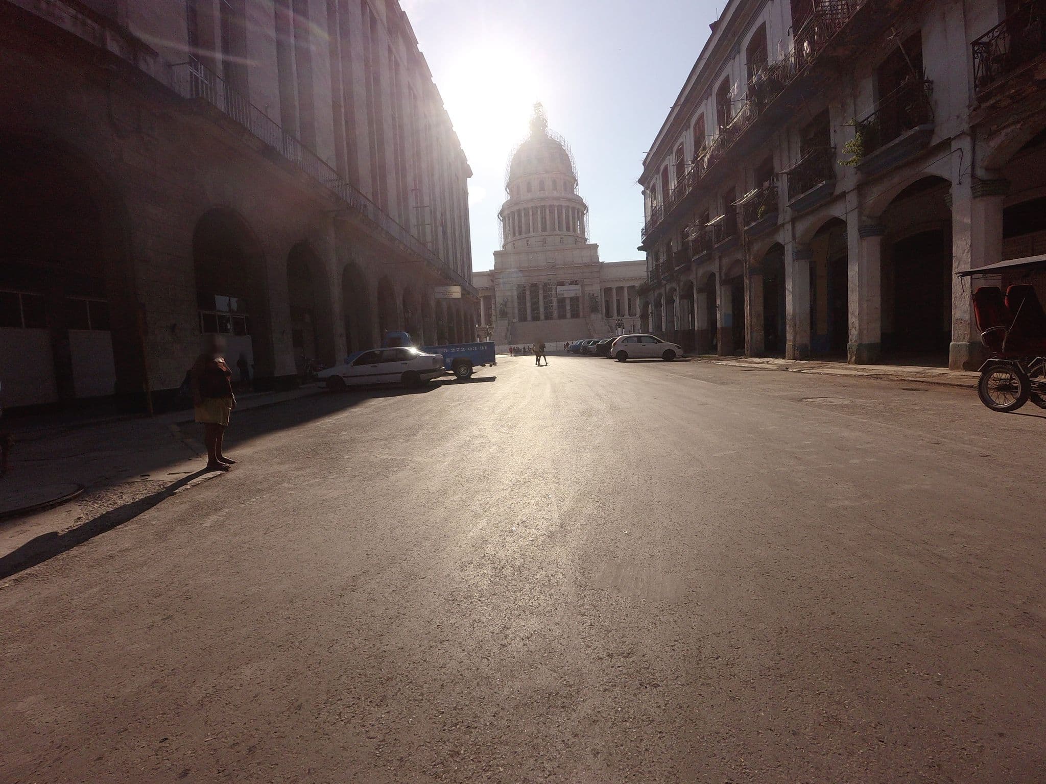 Street view near Gran Hotel Bristol, La Habana Vieja