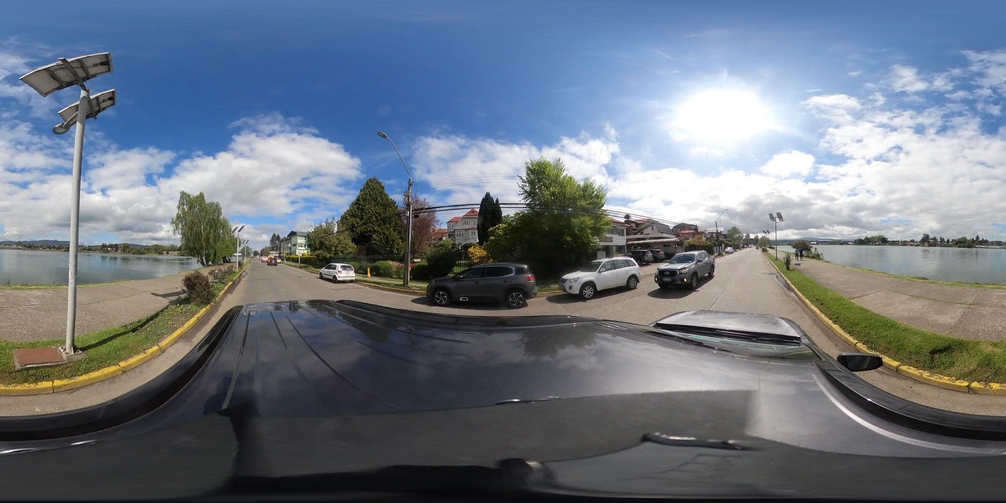 Street view near Centro Vacacional Costanera CCAF Los Andes, Valdivia — © Transporte_DSS (CC BY-SA · Mapillary)