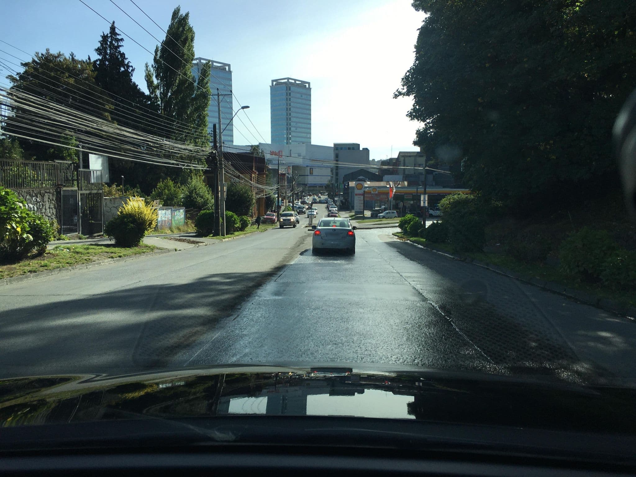 Street view near Hostel Rustik, Puerto Montt — © ariellopez (CC BY-SA · Mapillary)