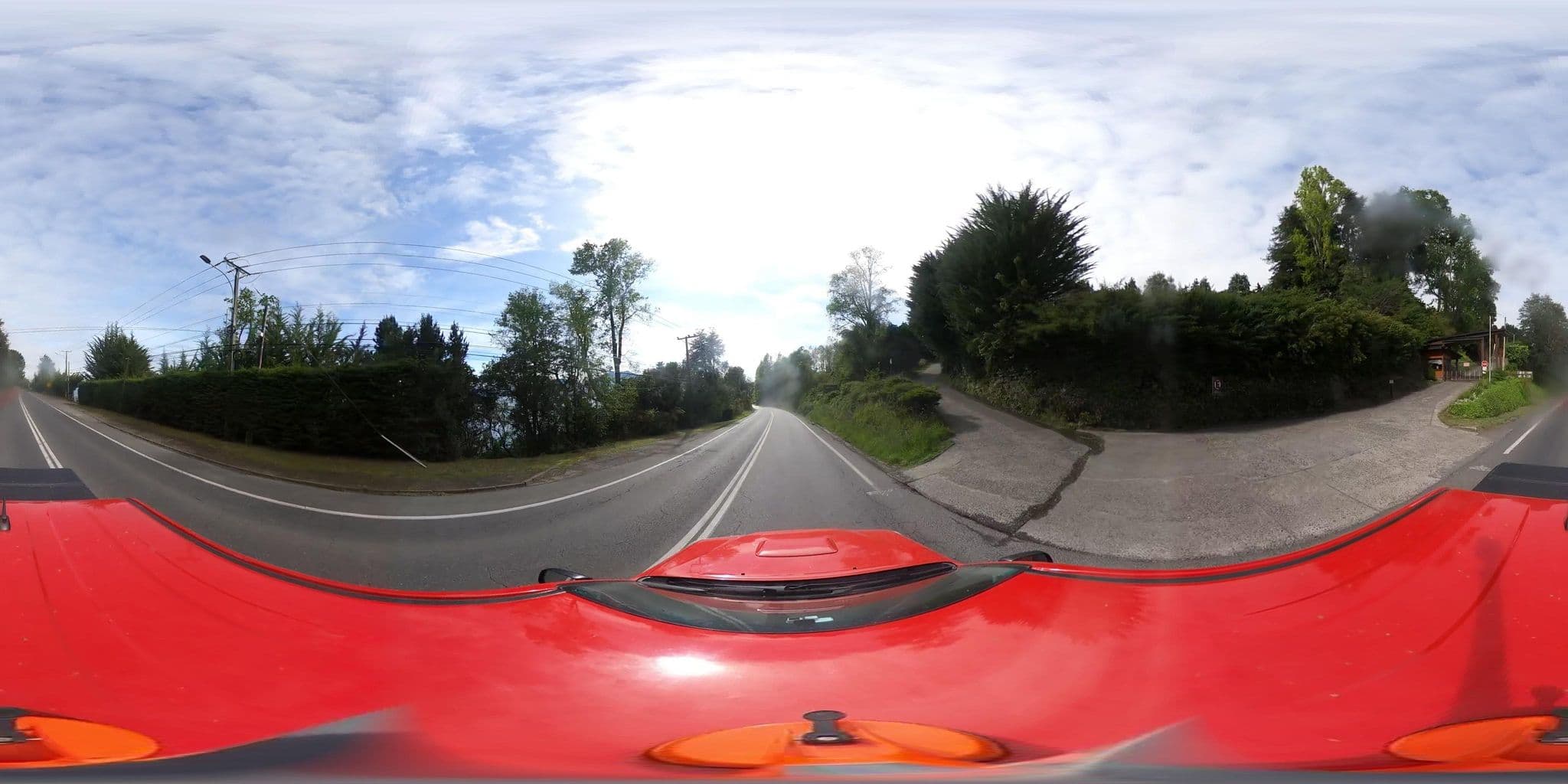 Street view near Monte Verde Hotel & Cabins, Pucón — © SolutivaSistemas (CC BY-SA · Mapillary)