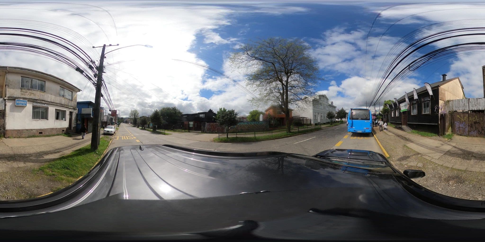 Street view near Hospedaje Patricia y Roberto Ríos, Valdivia — © Transporte_DSS (CC BY-SA · Mapillary)