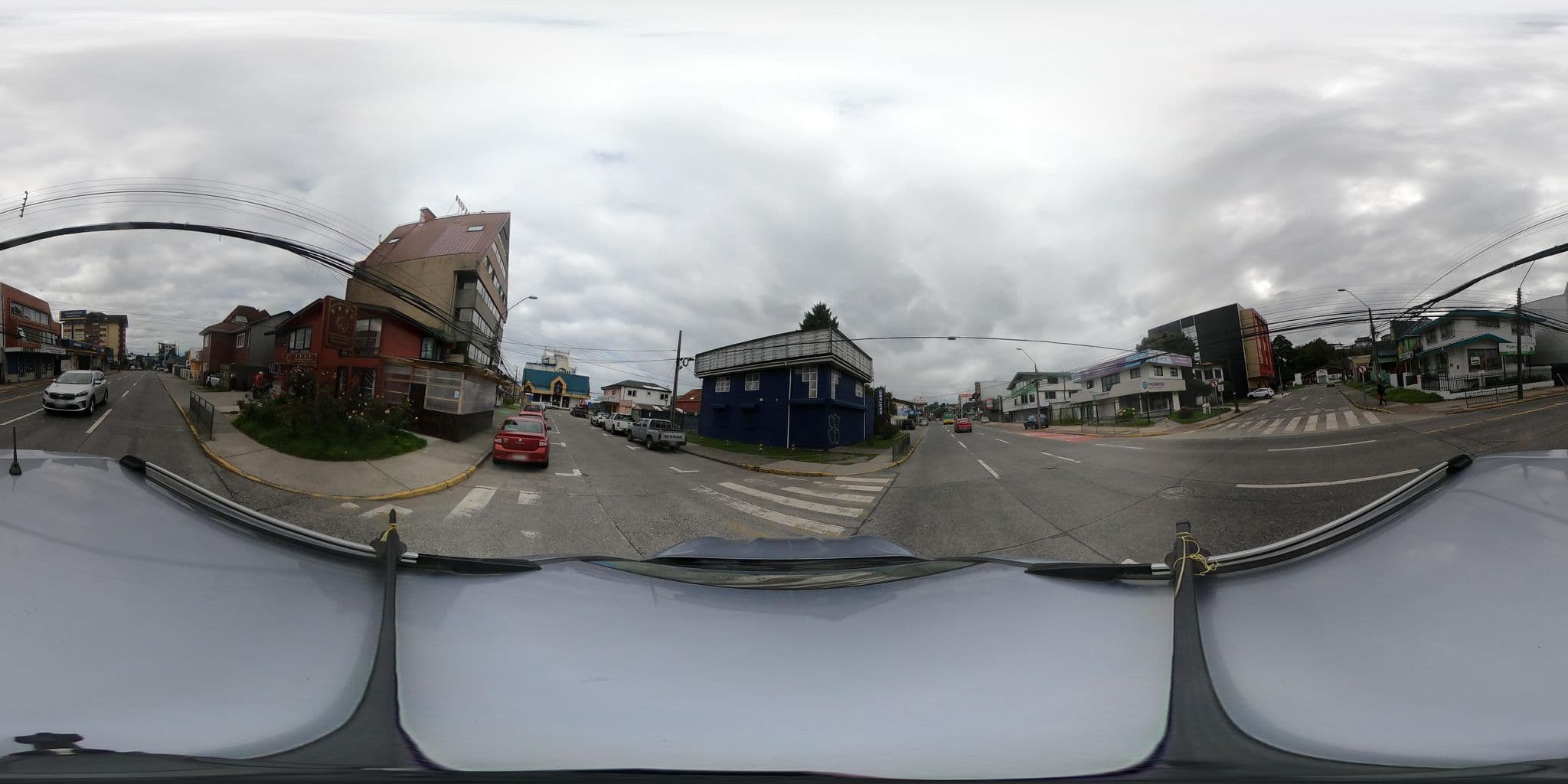 Street view near Hospedaje Sergio, Puerto Montt — © felipeeugenio (CC BY-SA · Mapillary)