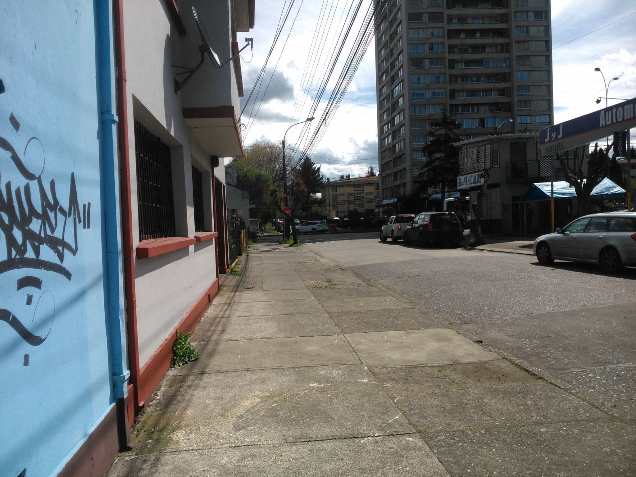 Street view near Hospedaje Blanco, Temuco — © dalacost (CC BY-SA · Mapillary)
