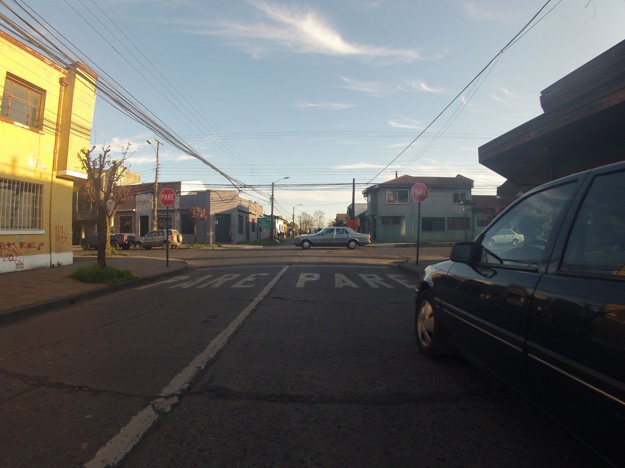 Street view near Hostal Majo, Temuco — © dalacost (CC BY-SA · Mapillary)