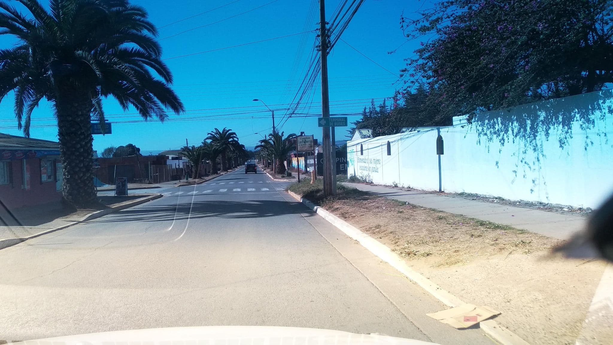 Street view near Cabañas Hecmar, Pichilemu — © ariellopez (CC BY-SA · Mapillary)