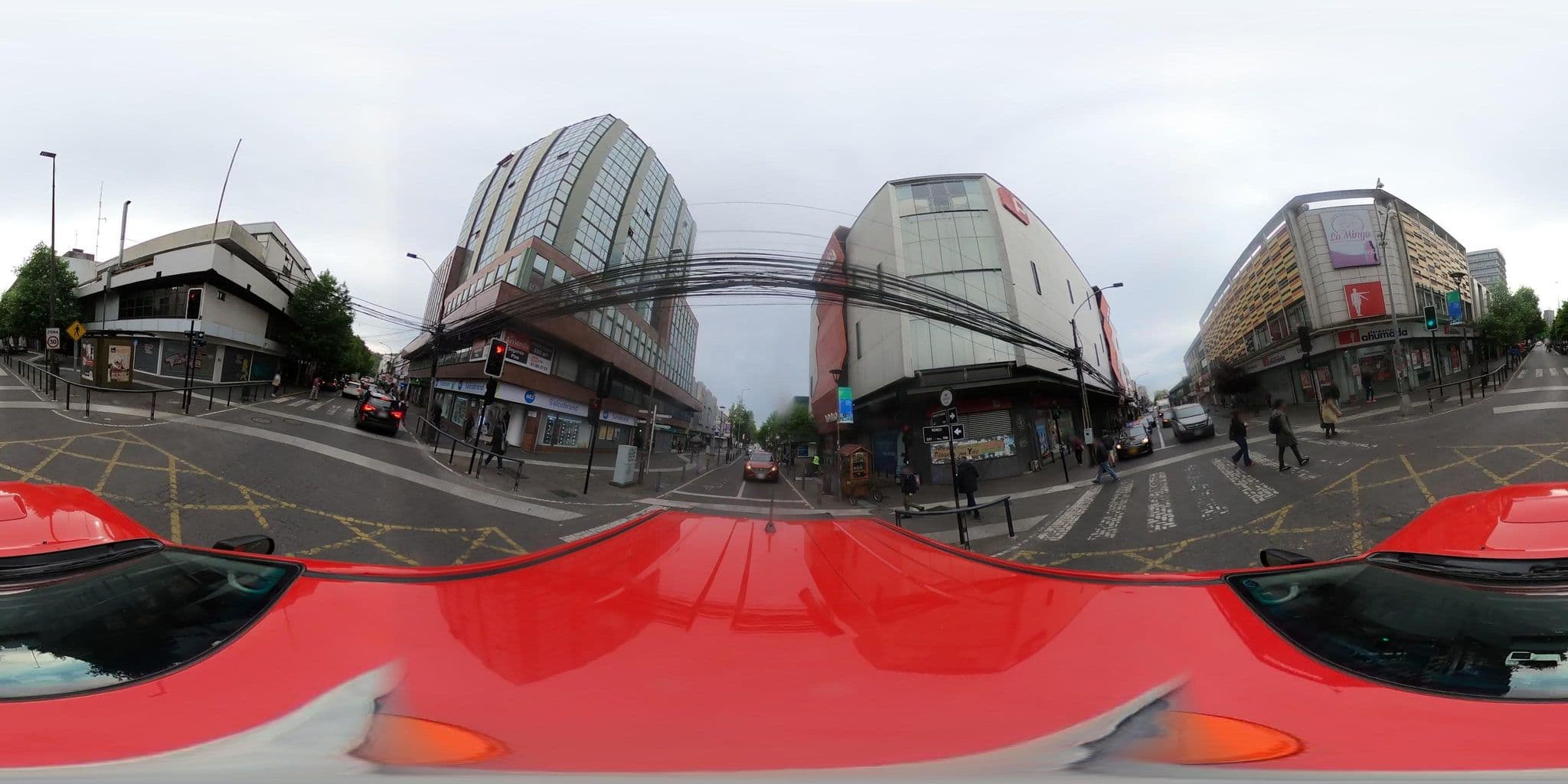 Street view near Hotel San Sebastián, Concepción — © SolutivaSistemas (CC BY-SA · Mapillary)
