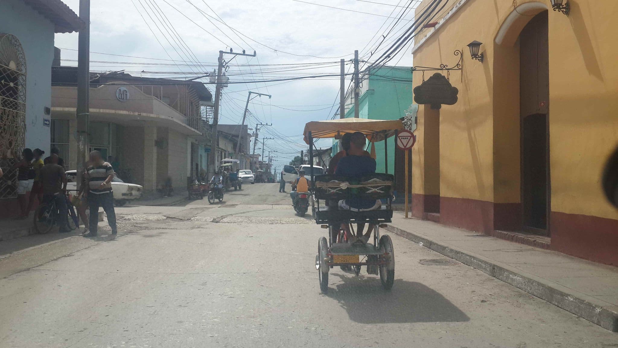 Street view near Casa Santo Domingo, Trinidad