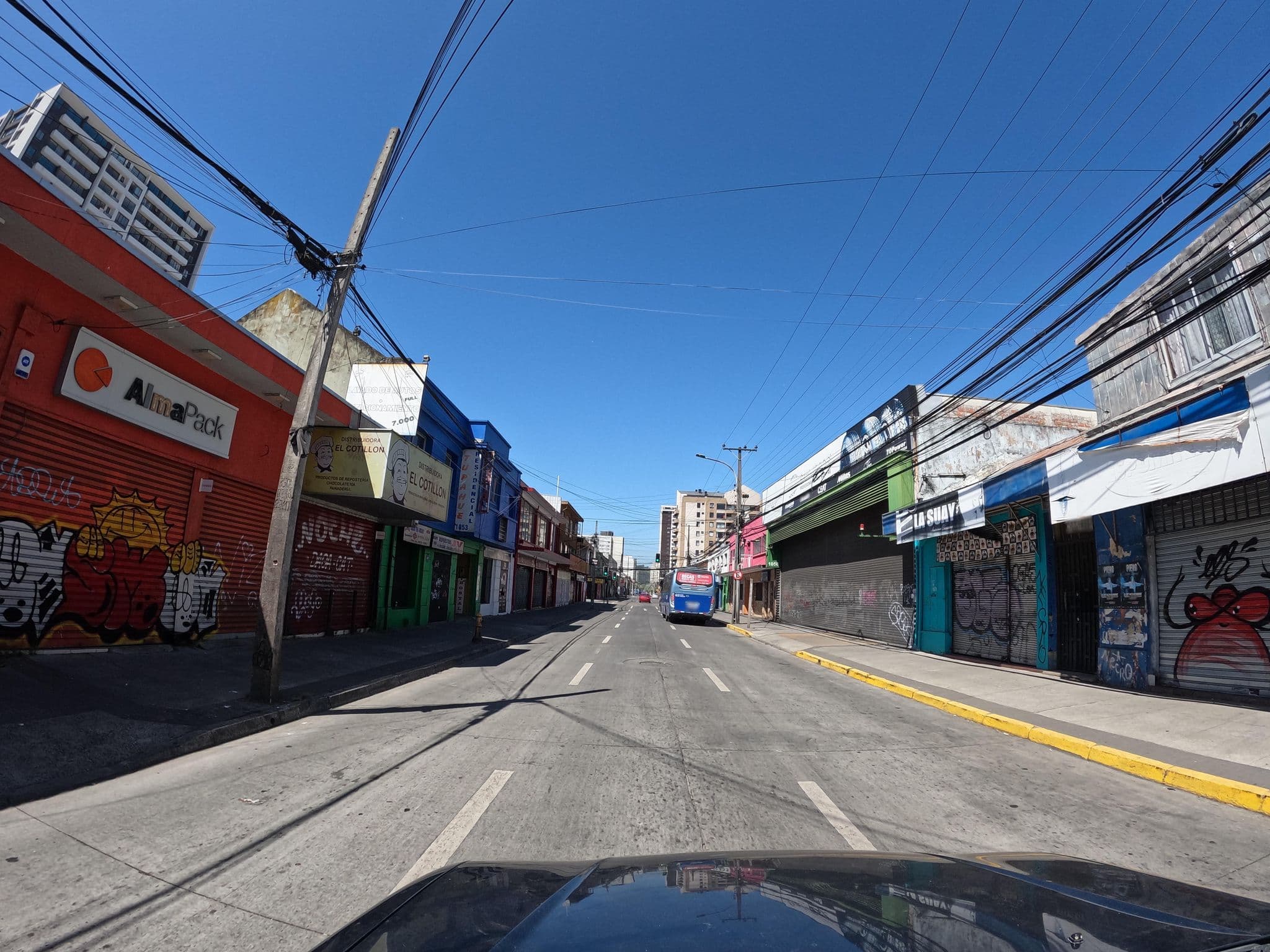 Street view near Apart Hotel Tupahue, Concepción — © Kaart_Local (CC BY-SA · Mapillary)