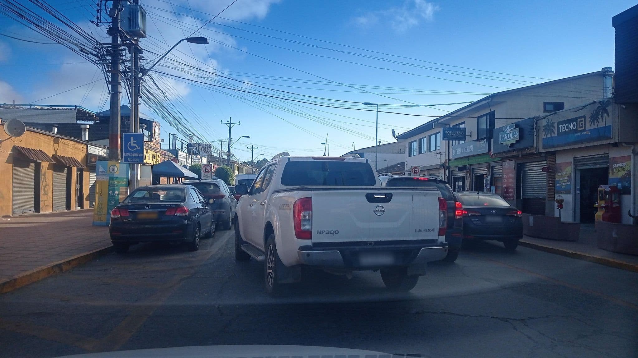 Street view near The Sirena Insolente Hostel, Pichilemu — © ariellopez (CC BY-SA · Mapillary)