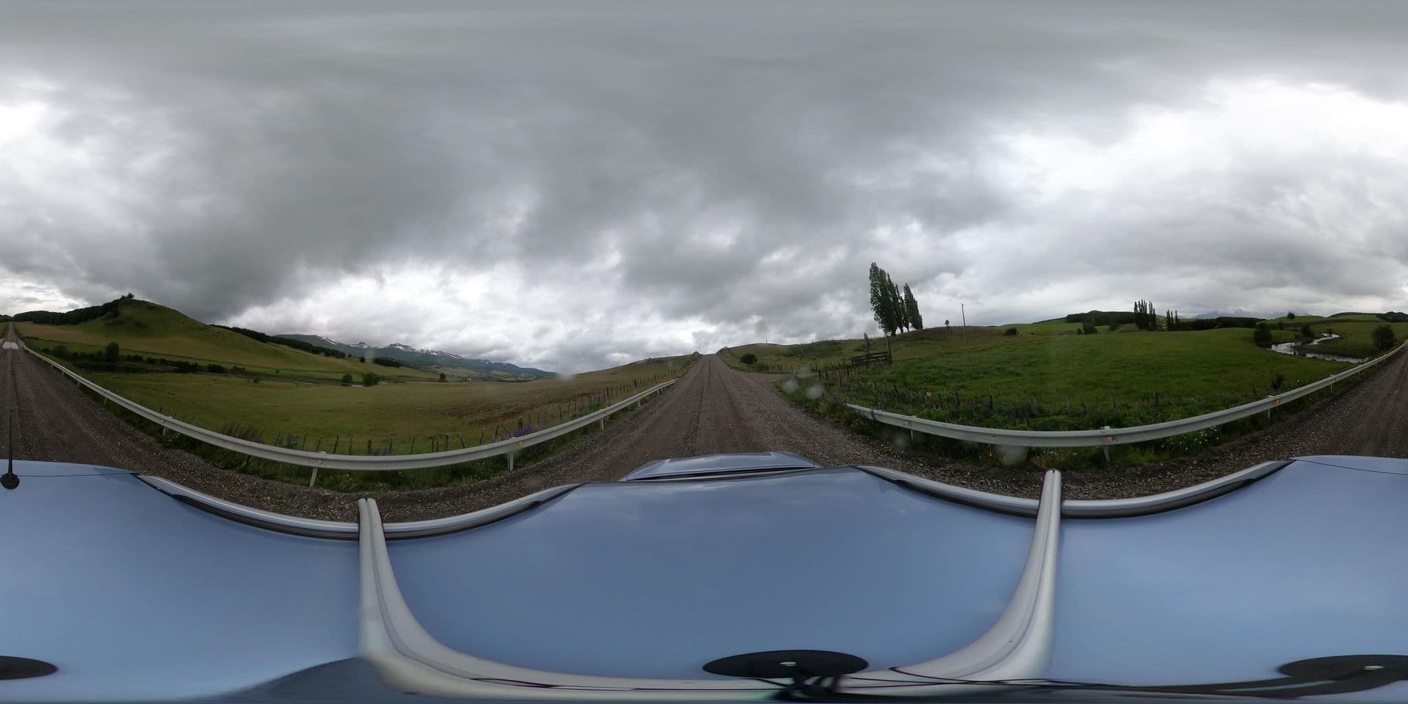 Street view near Los Trinos Lodge, Coyhaique — © Kaart_Local (CC BY-SA · Mapillary)