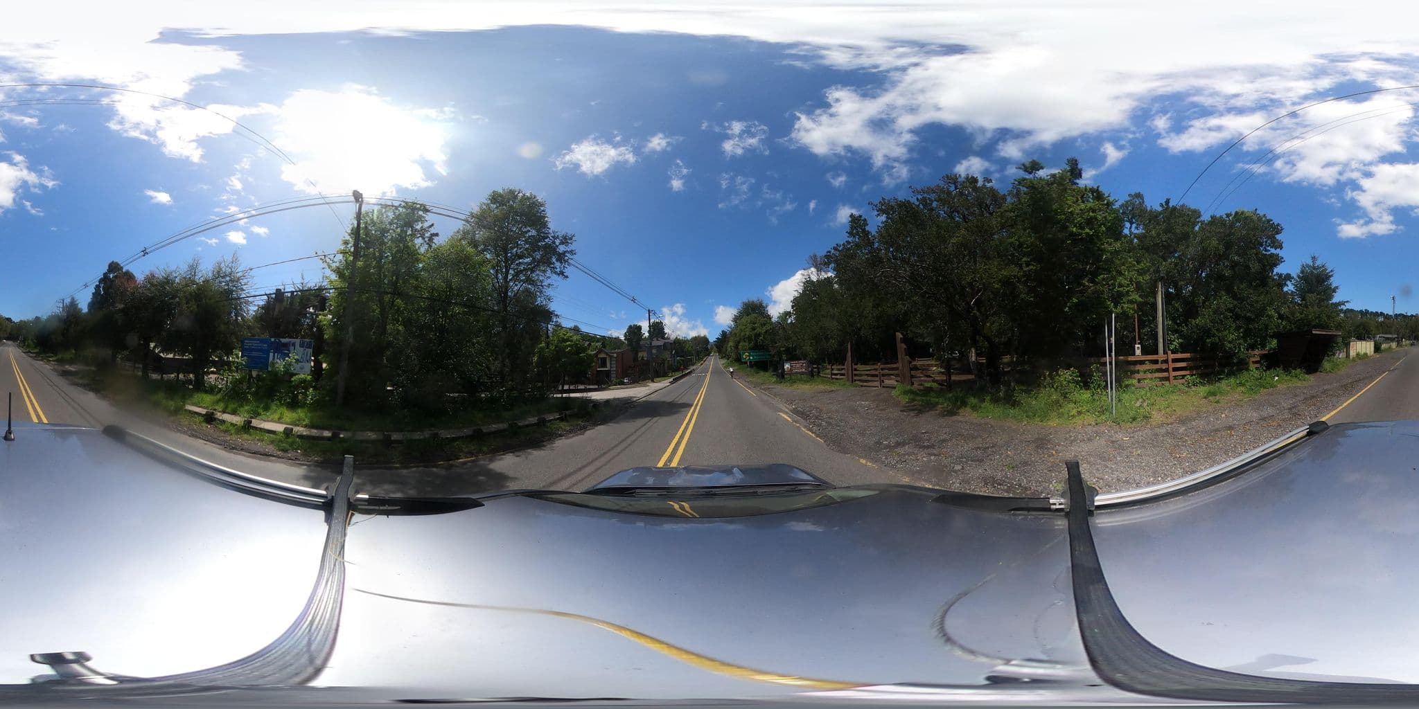 Street view near Cabanas Bungalows Huarranchi, Pucón — © Kaart_Local (CC BY-SA · Mapillary)