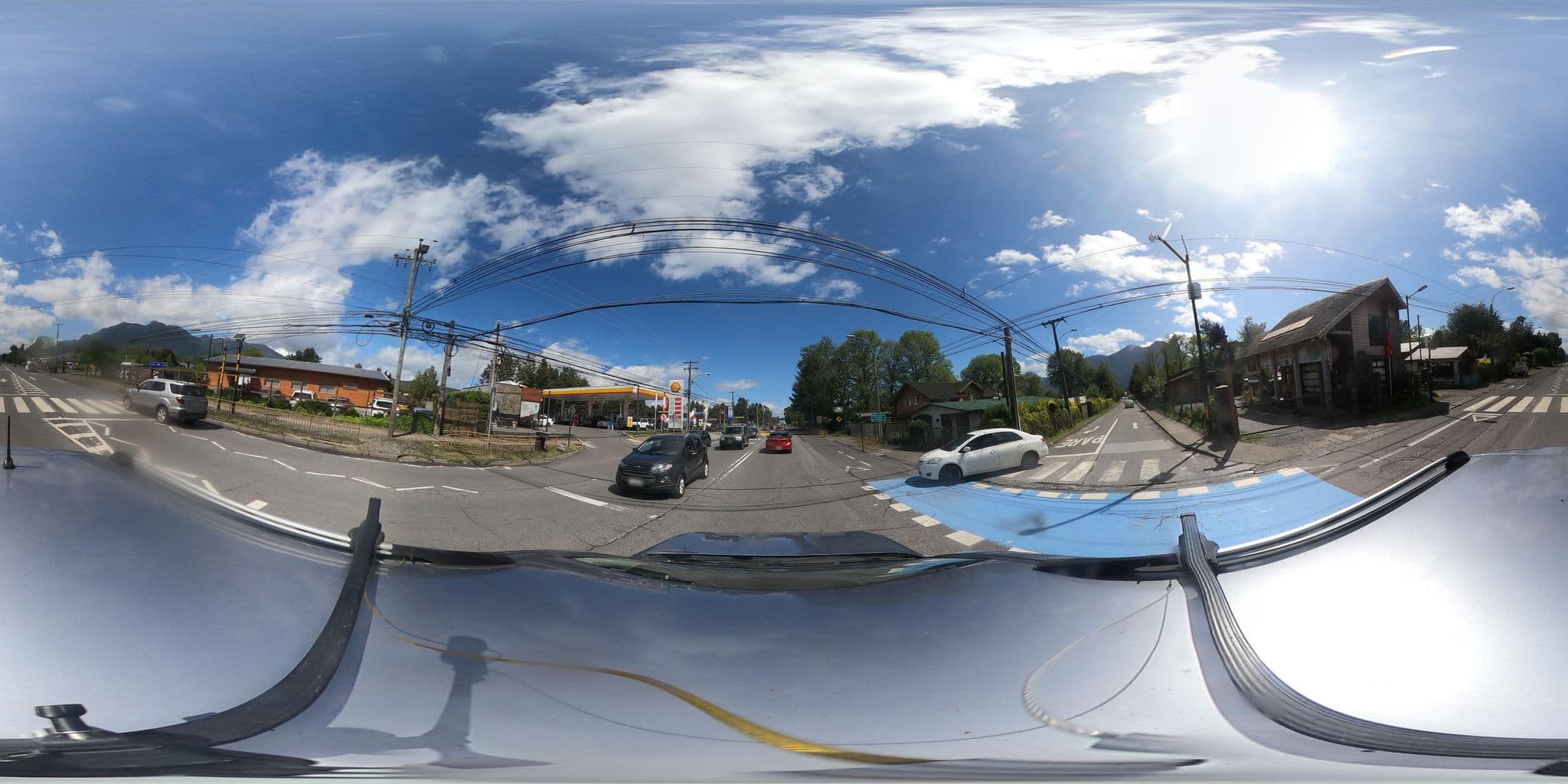 Street view near Hosteria Tricahue, Pucón — © Kaart_Local (CC BY-SA · Mapillary)