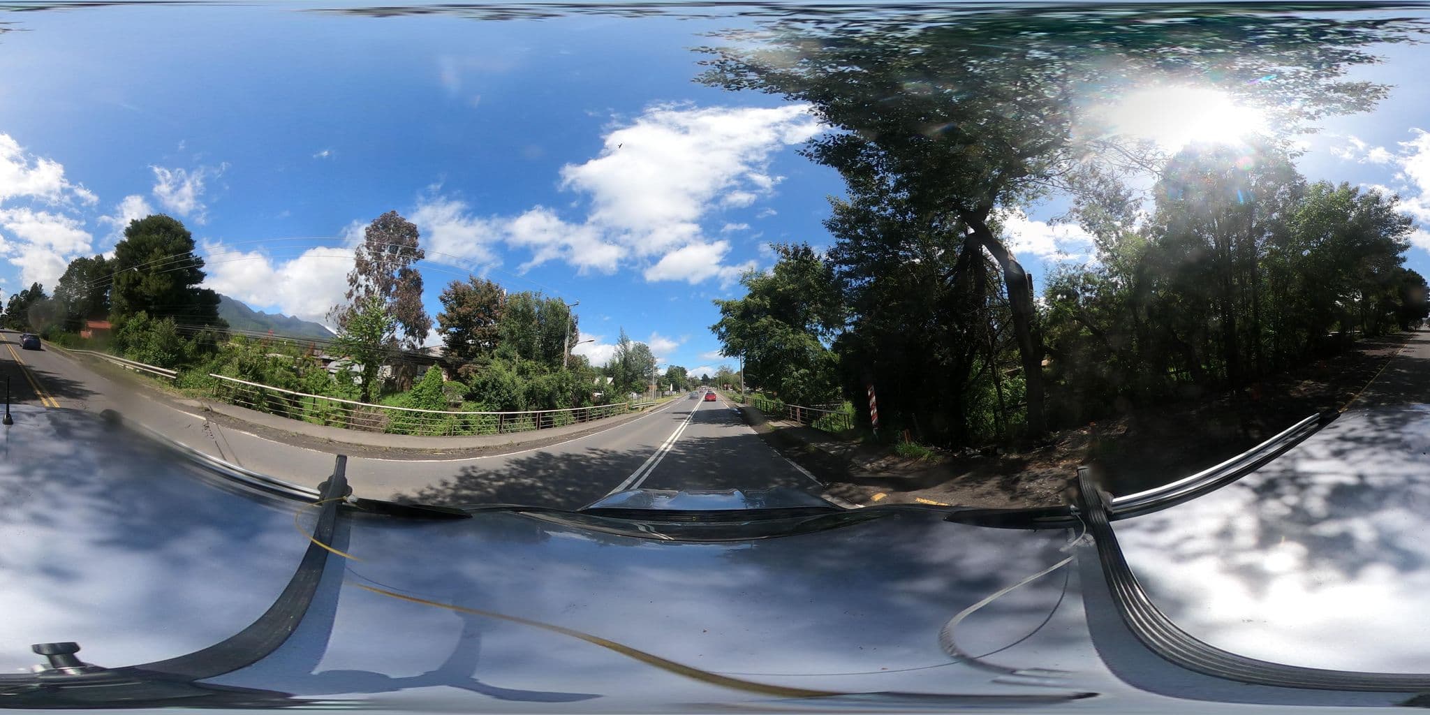 Street view near Dos Castanos, Pucón — © Kaart_Local (CC BY-SA · Mapillary)