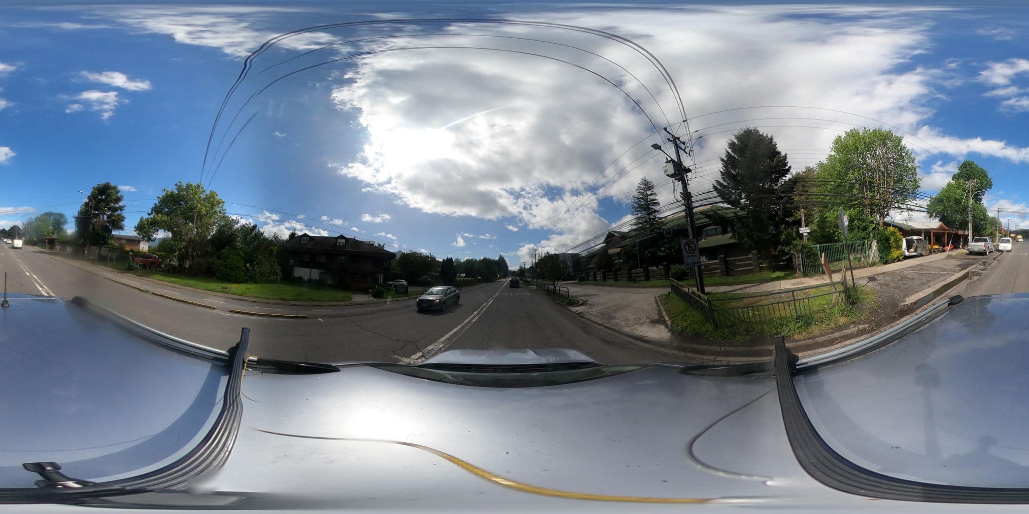 Street view near Apart Hotel Kiñepayün, Pucón — © Kaart_Local (CC BY-SA · Mapillary)