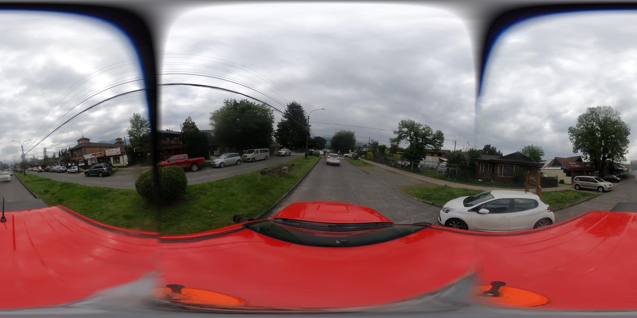 Street view near Hostal Rio Libre Pucon, Pucón — © SolutivaSistemas (CC BY-SA · Mapillary)