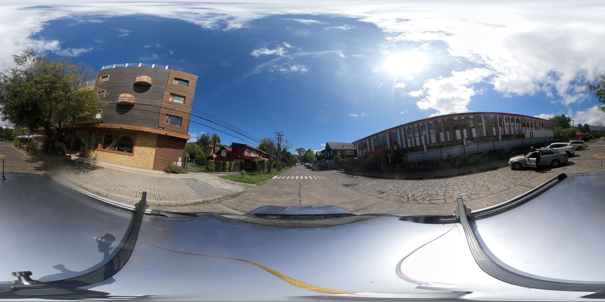Street view near Charly's Hostel, Pucón — © Kaart_Local (CC BY-SA · Mapillary)