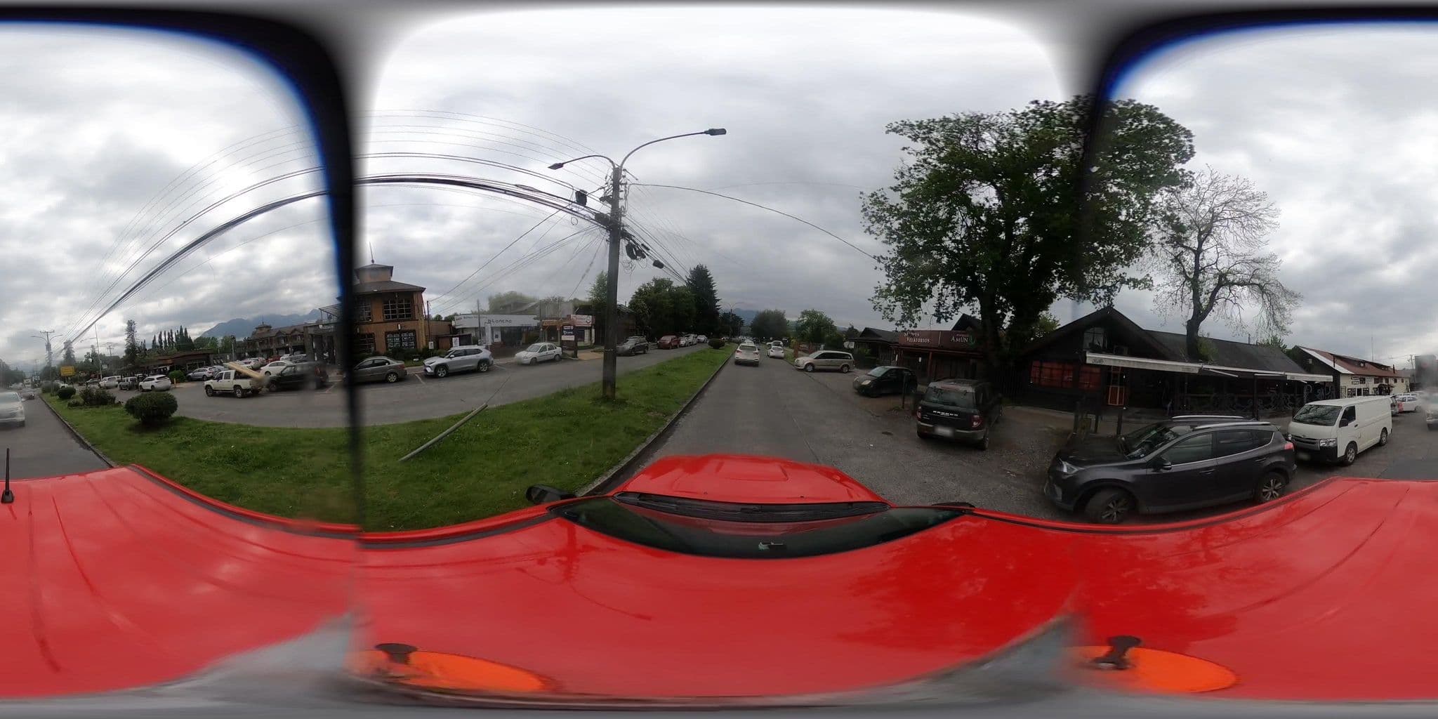 Street view near Hospedaje Myra, Pucón — © SolutivaSistemas (CC BY-SA · Mapillary)